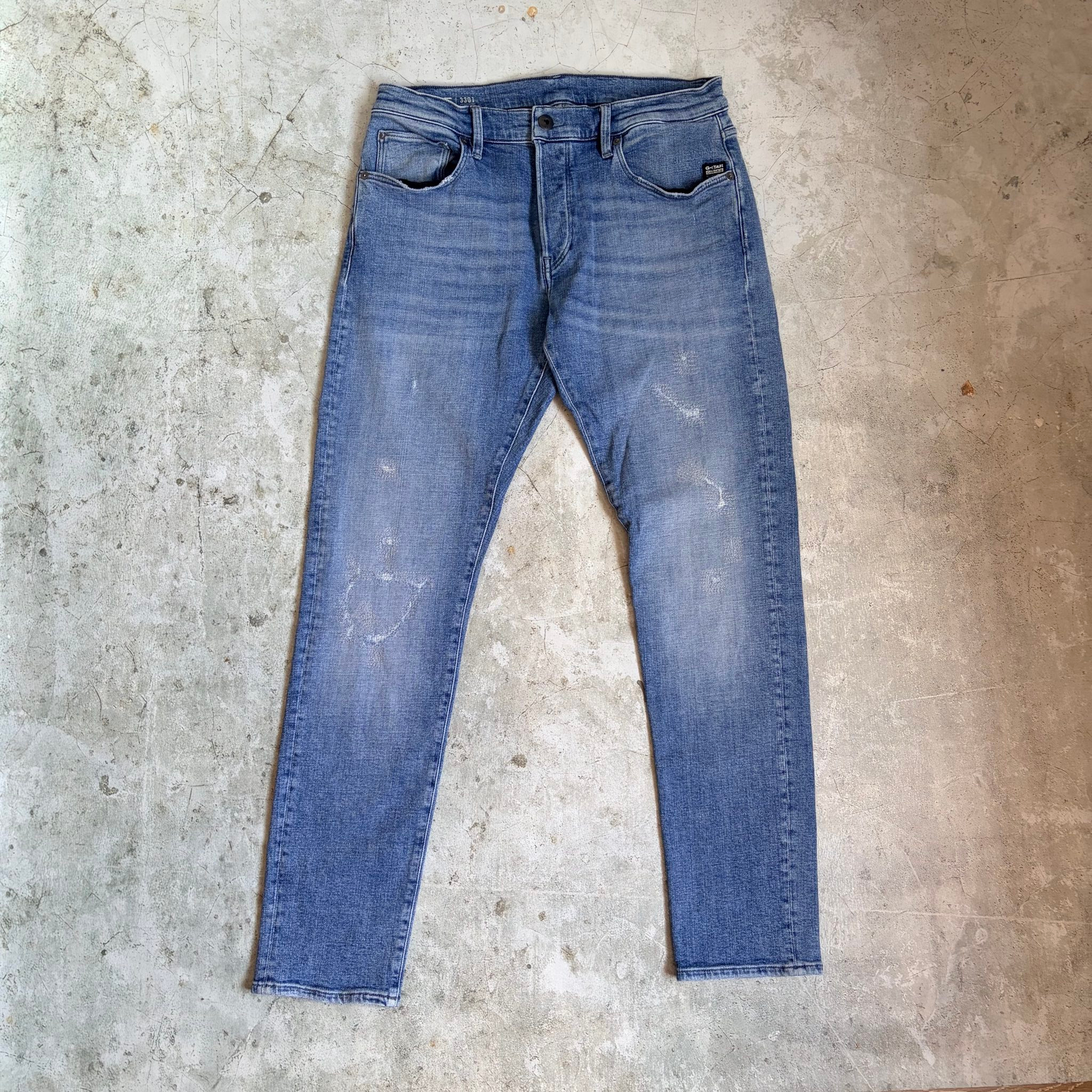 G-Star 3301 slim jeans basic original, миниатюра 8