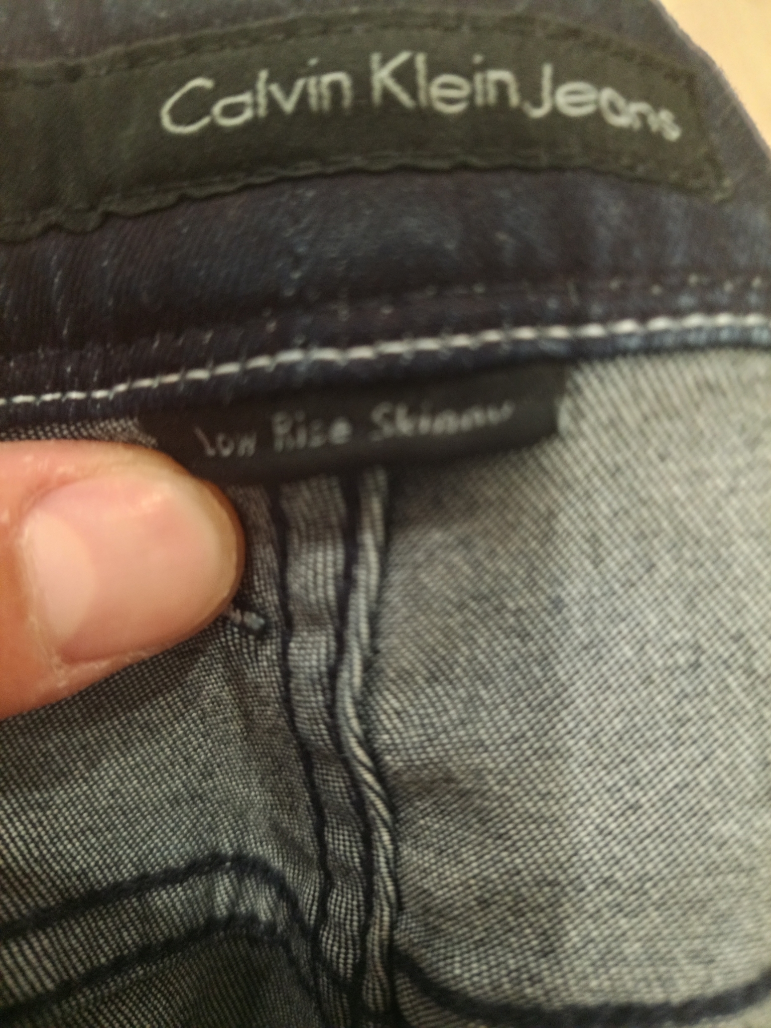 Calvin Klein Jeans Low Rise Skinny, миниатюра 5