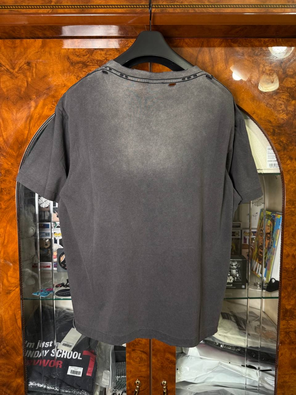 SOULDIVE Classic Vintage Black T-shirt, миниатюра 2