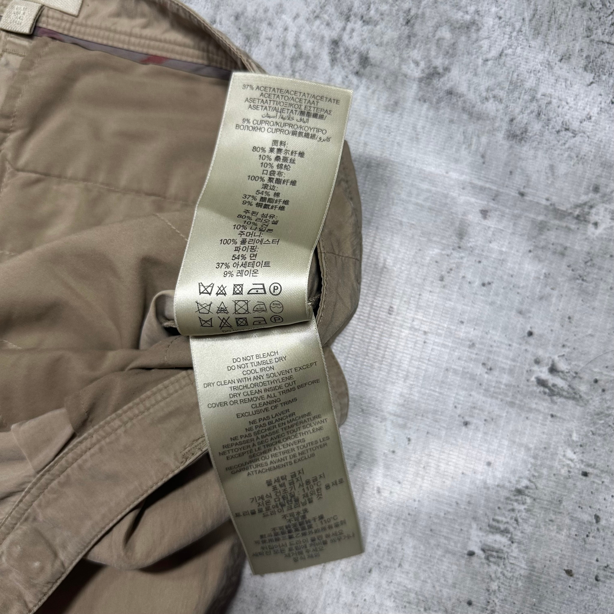 Burberry Vintage beige trousers, миниатюра 7