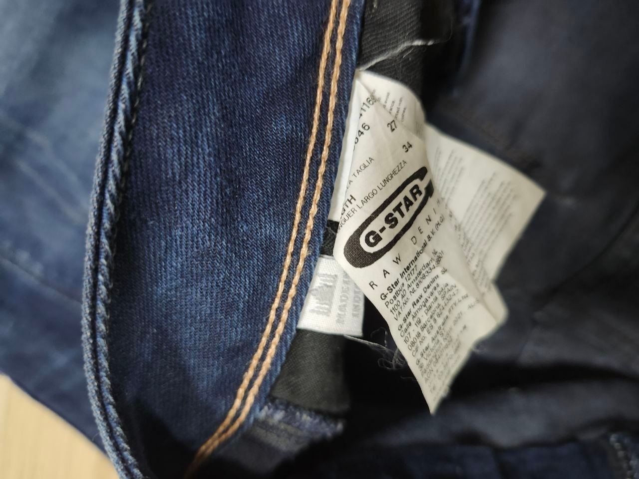 G-Star Raw Slim Fit Jeans, миниатюра 3