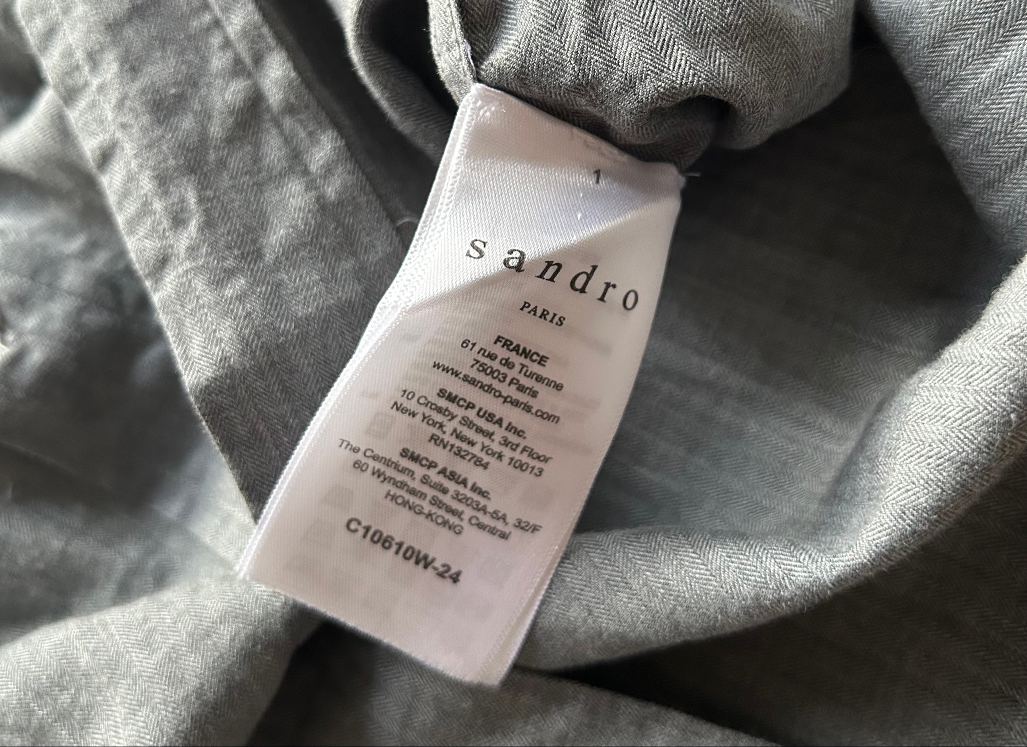 Sandro Paris Рубашка, миниатюра 3