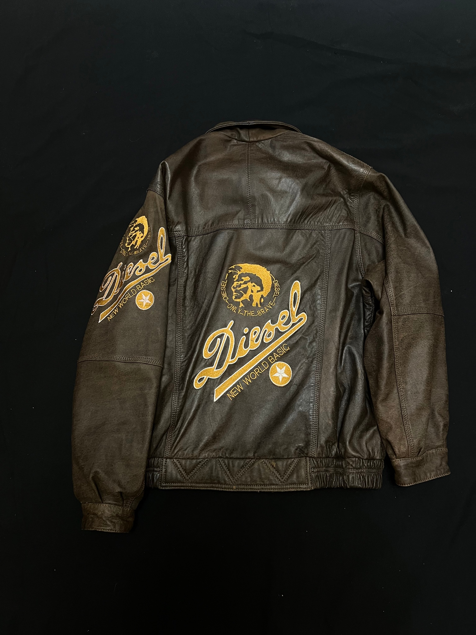 Diesel leather jacket, миниатюра 1