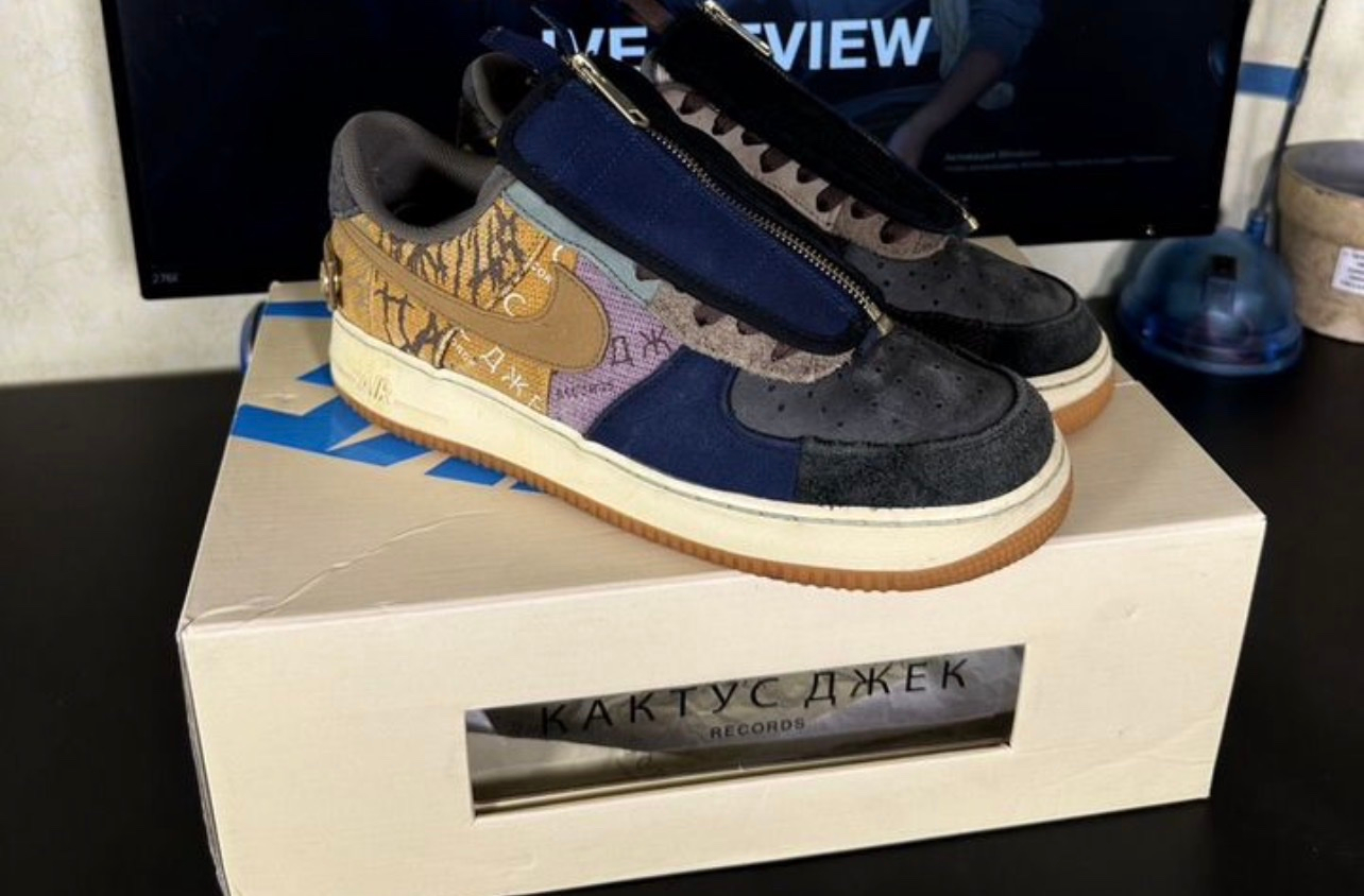 Nike x Travis Scott Air Force, миниатюра 3
