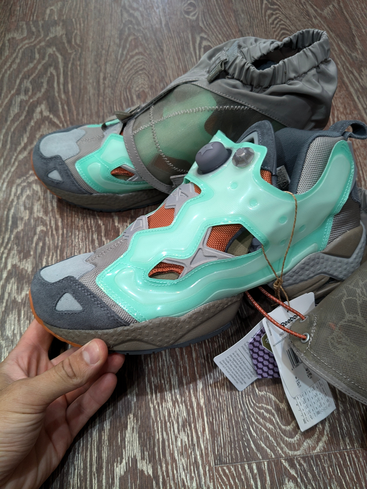 Reebok Instapump Fury 95 X Happy99, миниатюра 11