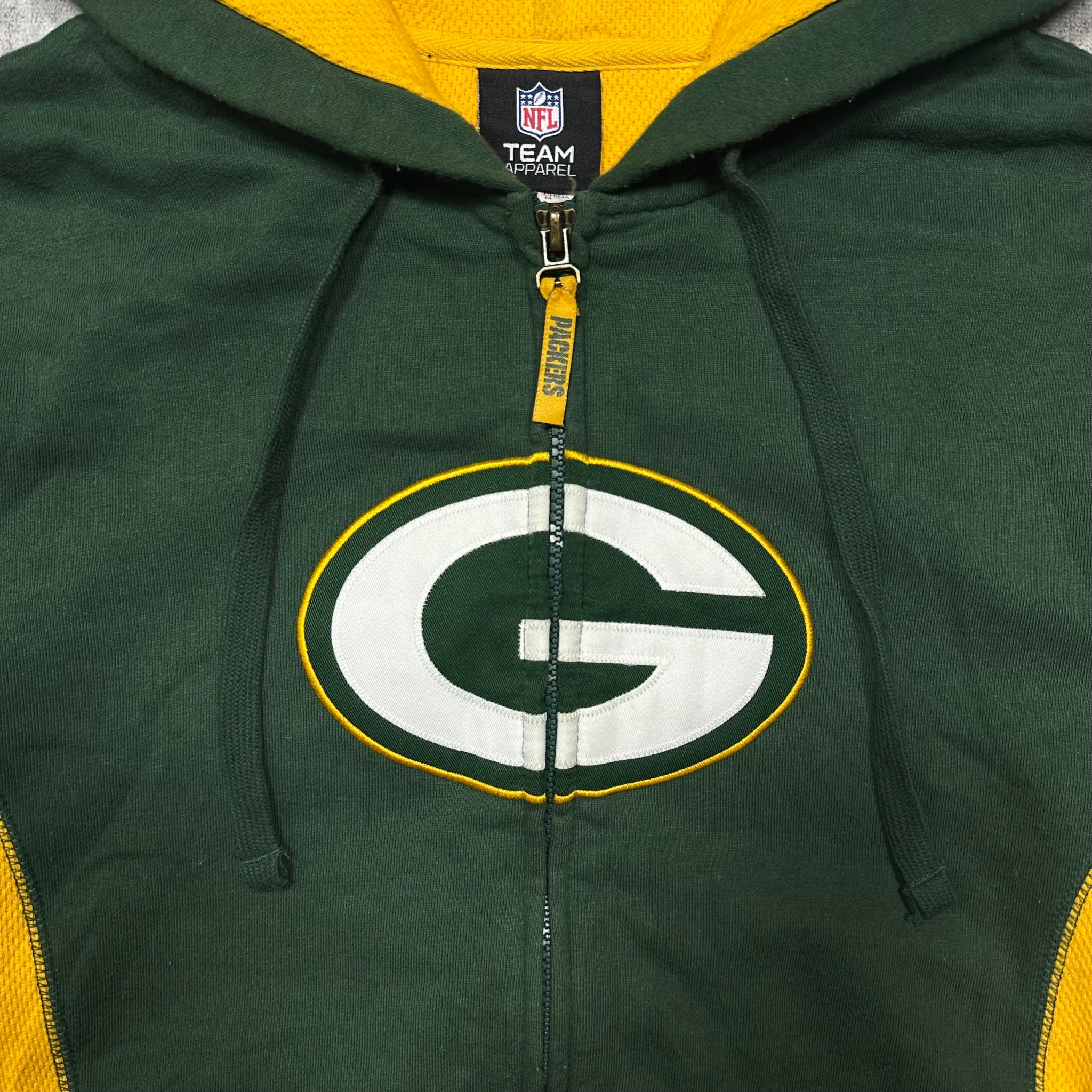 NFL Packers green zip hoodie, миниатюра 4