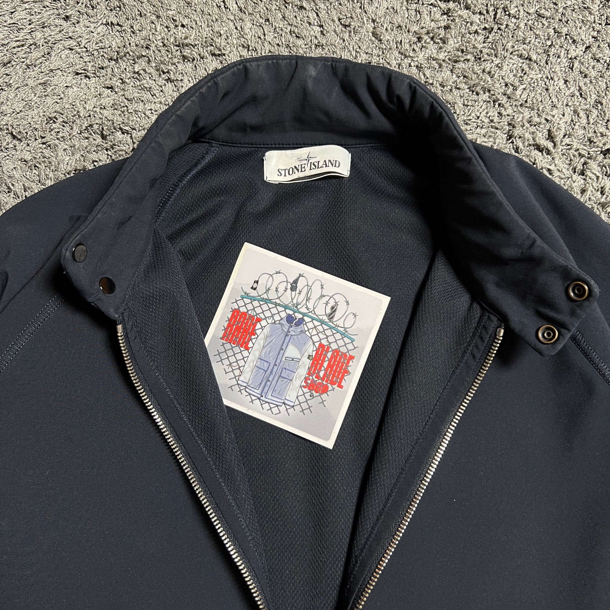 Stone Island LIGHT SOFT SHELL-R Jacket, миниатюра 6
