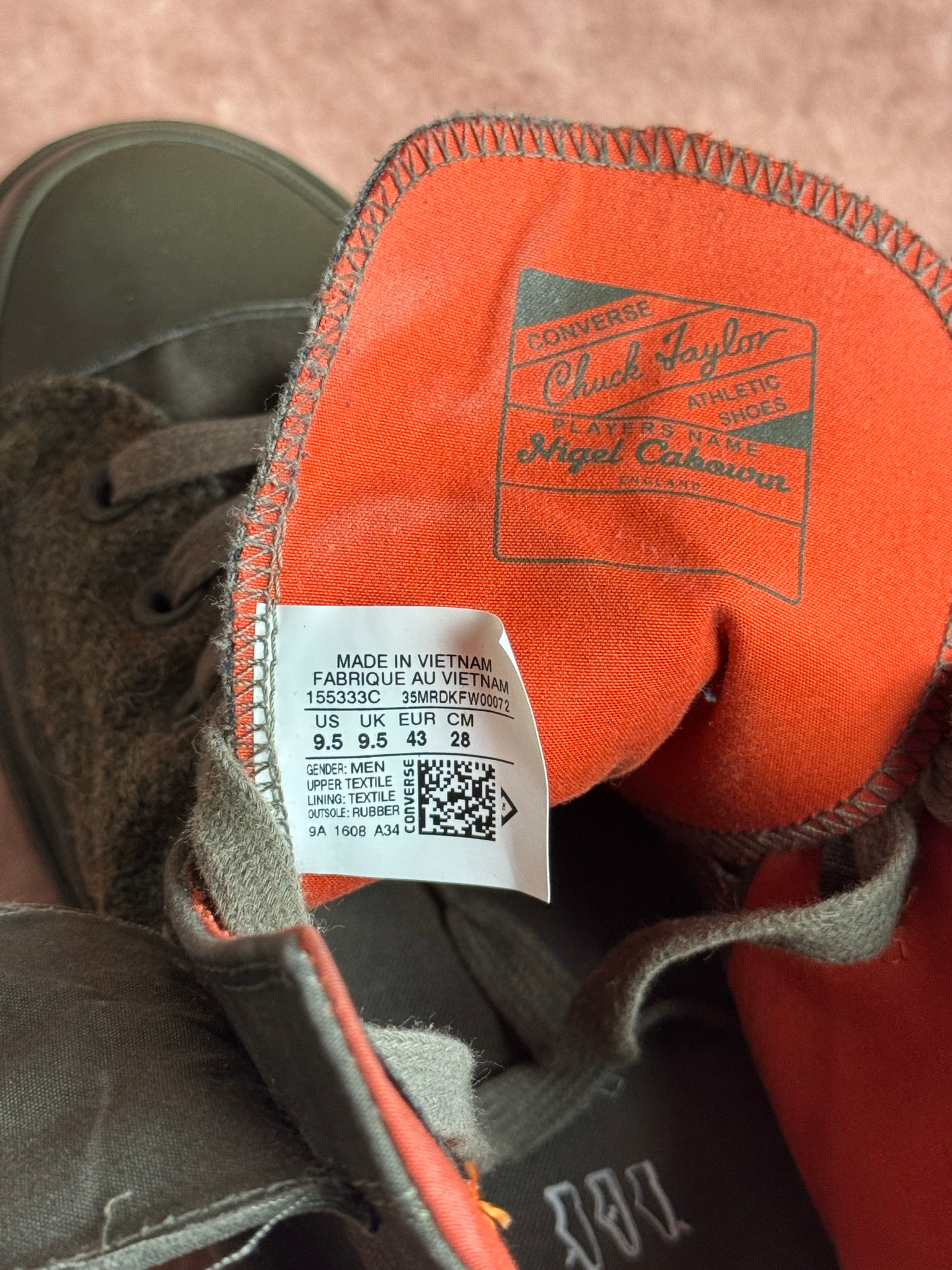 Converse x Nigel Cabourn Gumshoes, миниатюра 12