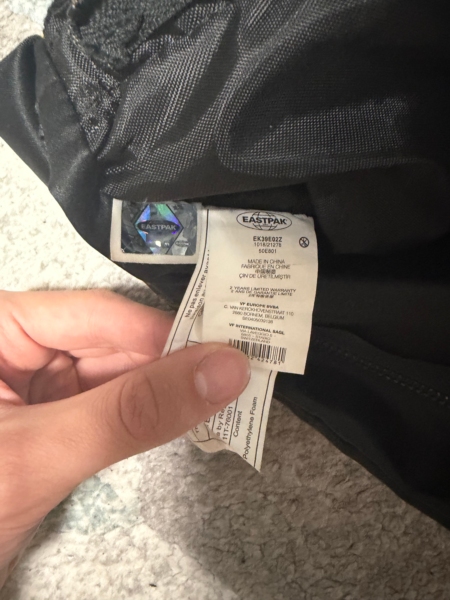 Raf Simons x Eastpak Сумка, миниатюра 2