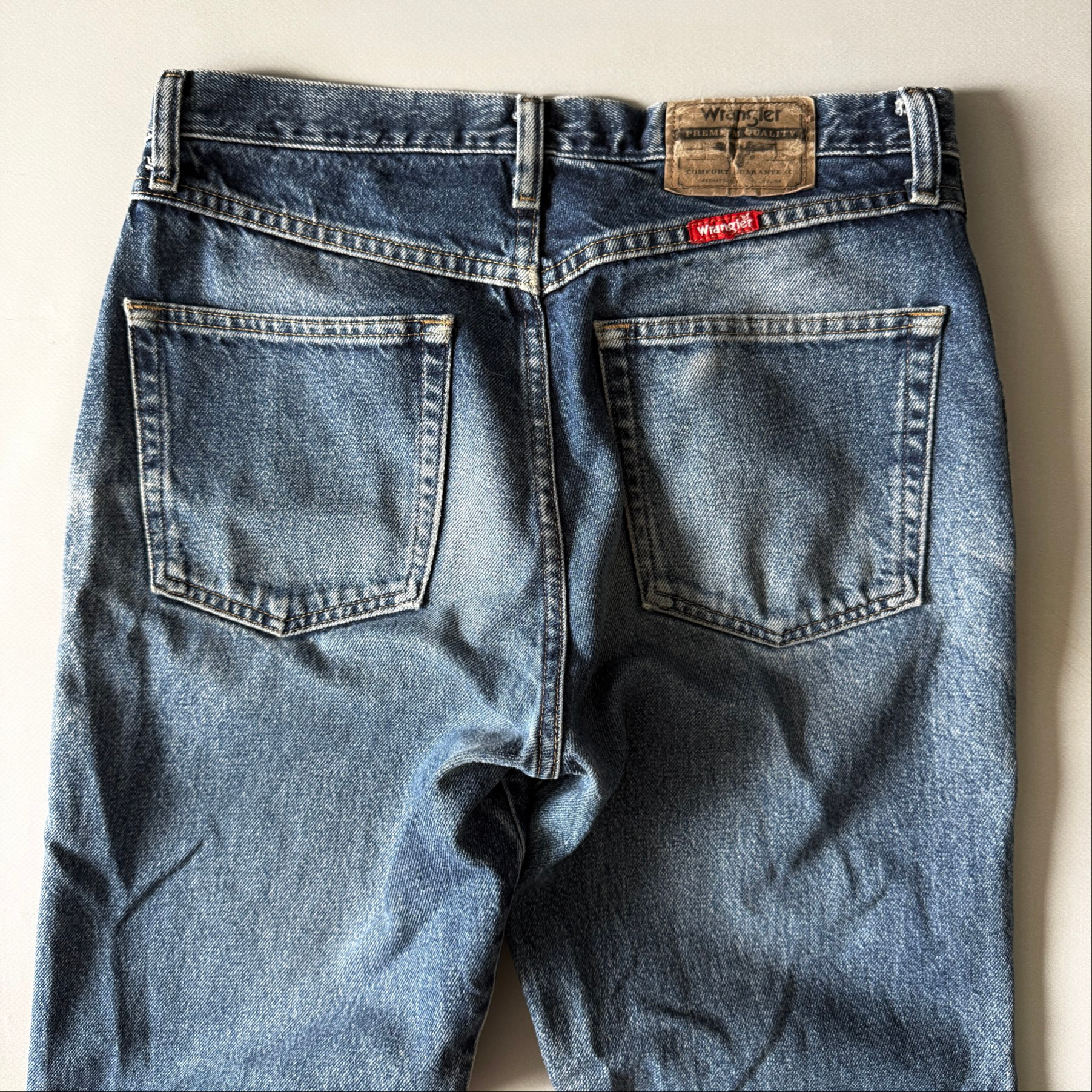 Wrangler 2000s vtg thrash jeans, миниатюра 8