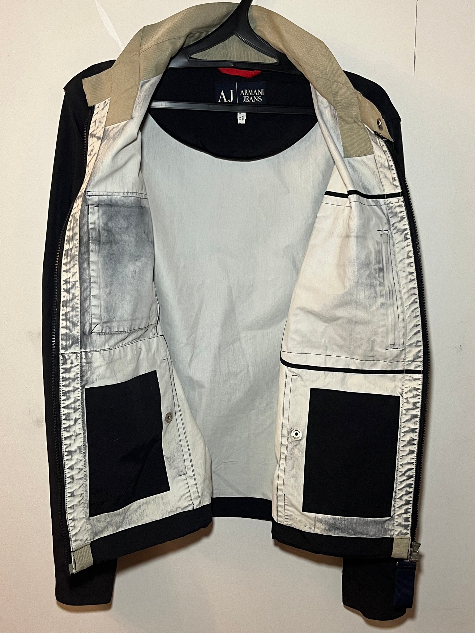 ARMANI JEANS Vintage 2in1 Multipocket 2000’s Archive Jacket, миниатюра 6