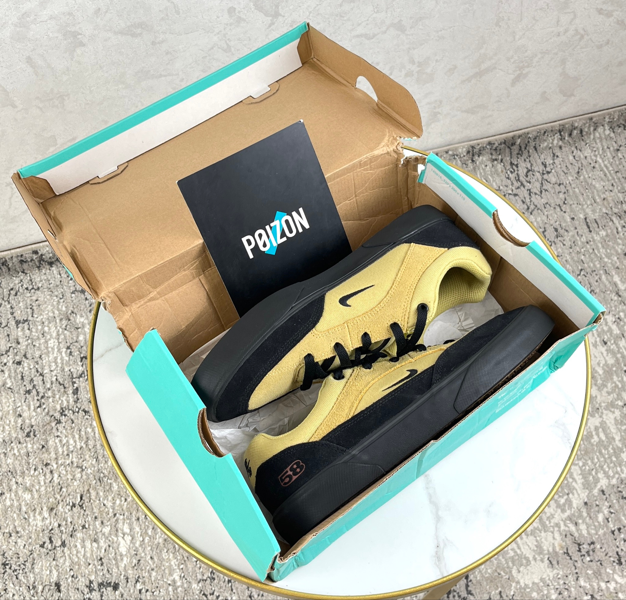 Nike Malor TE SB “Buff Gold Black”, миниатюра 6