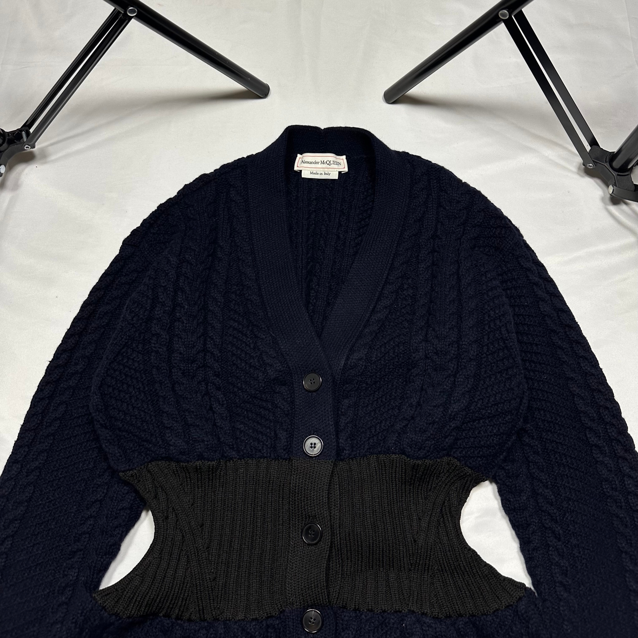 Alexander McQueen SS21/FW21 Sarah Burton, cable-knit knitwear, миниатюра 4