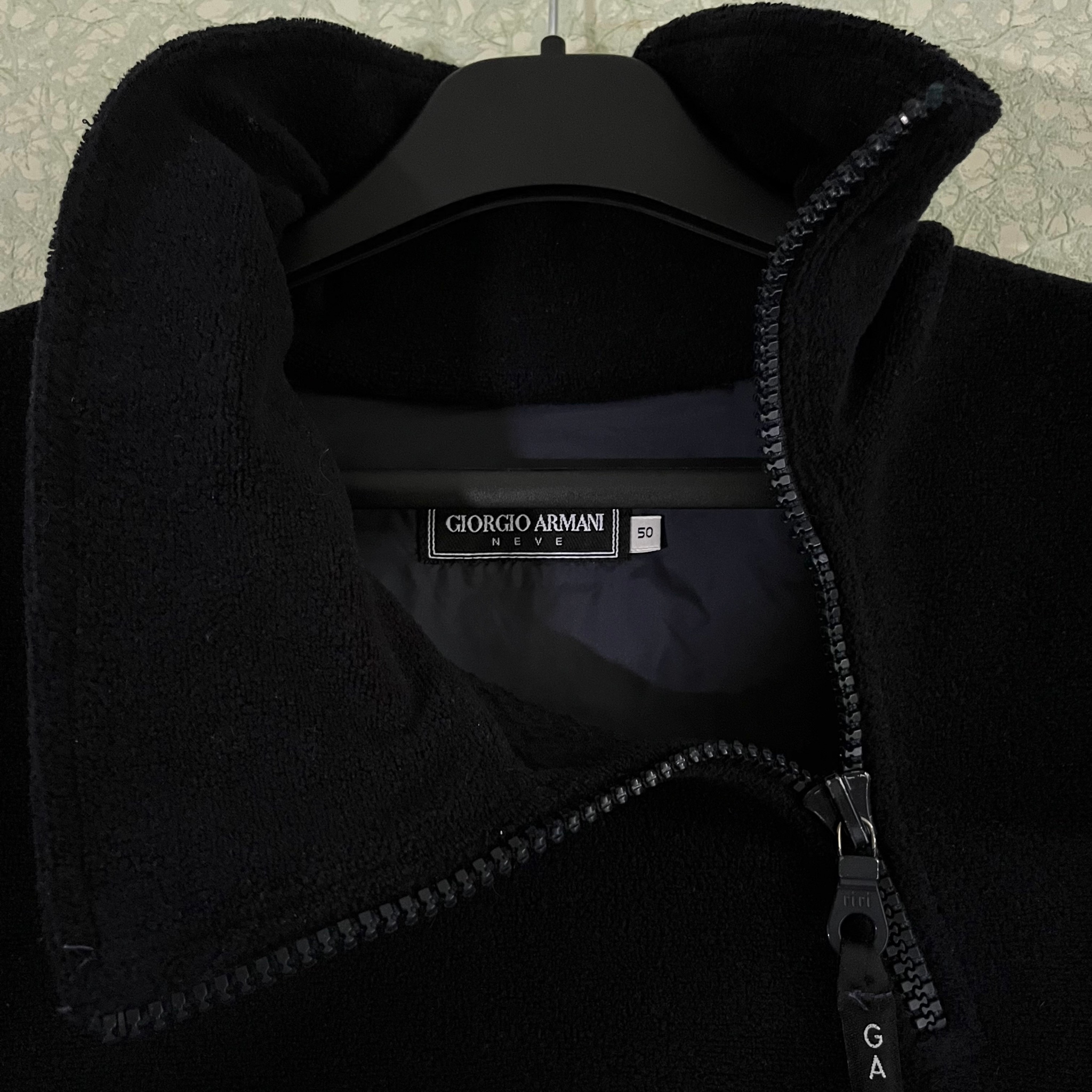 Giorgio Armani Neve AW98 Fleece Sweater, миниатюра 3