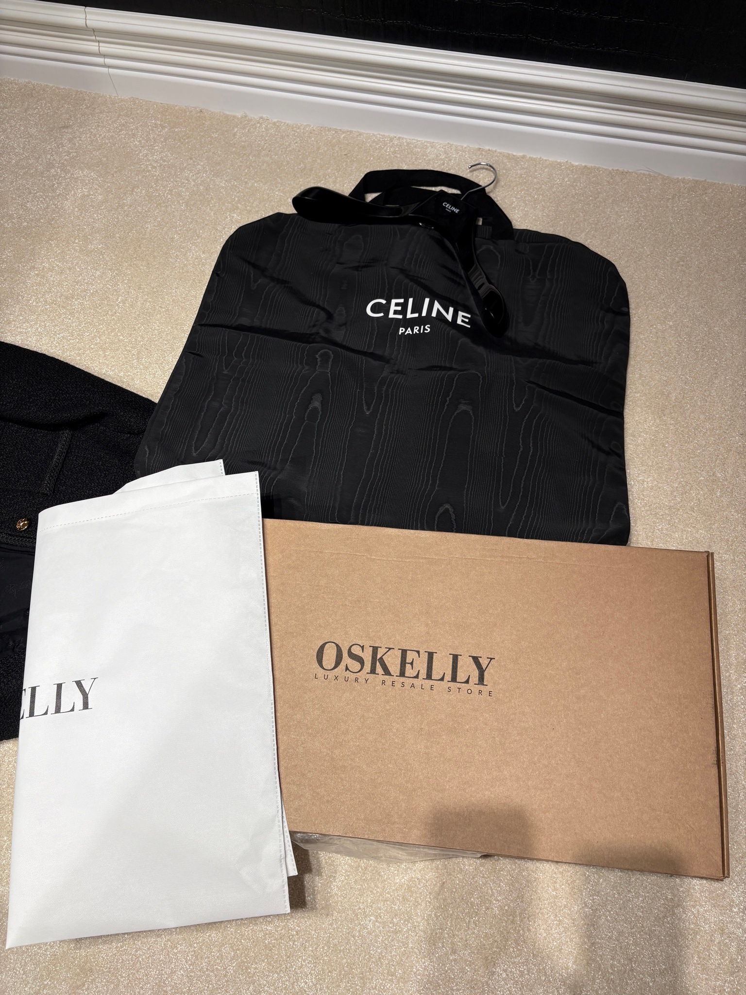 Celine Chasseur Jacket In Boucle Tweed, миниатюра 2