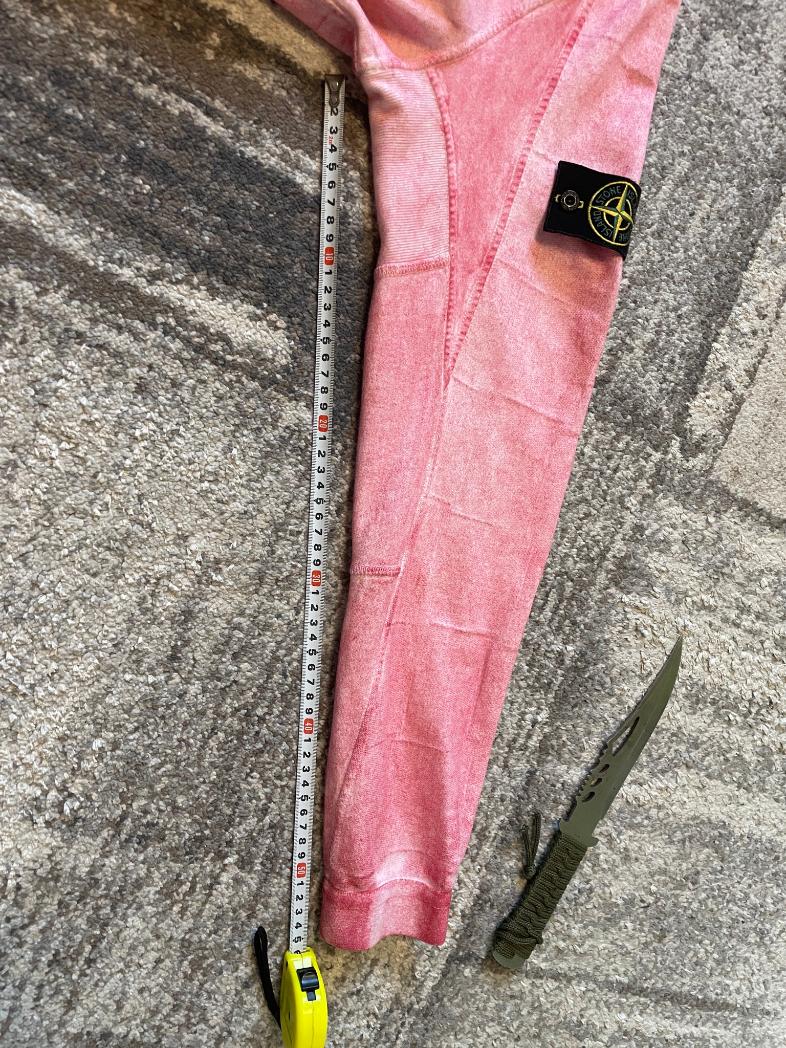 Stone Island Dust Colour Treatment 1/3 Zip Hoodie, миниатюра 6