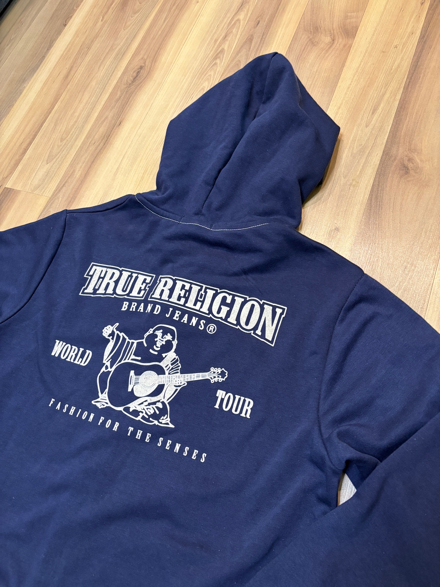 True Religion Classic Logo Zip Hoodie, миниатюра 5