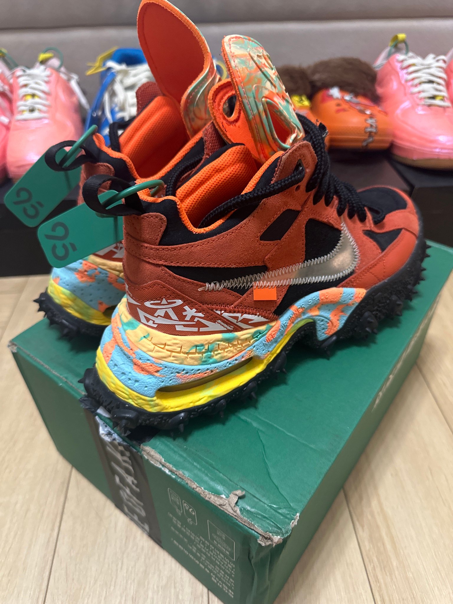 Off-White x Nike Air Terra Forma Mantra Orange, миниатюра 5