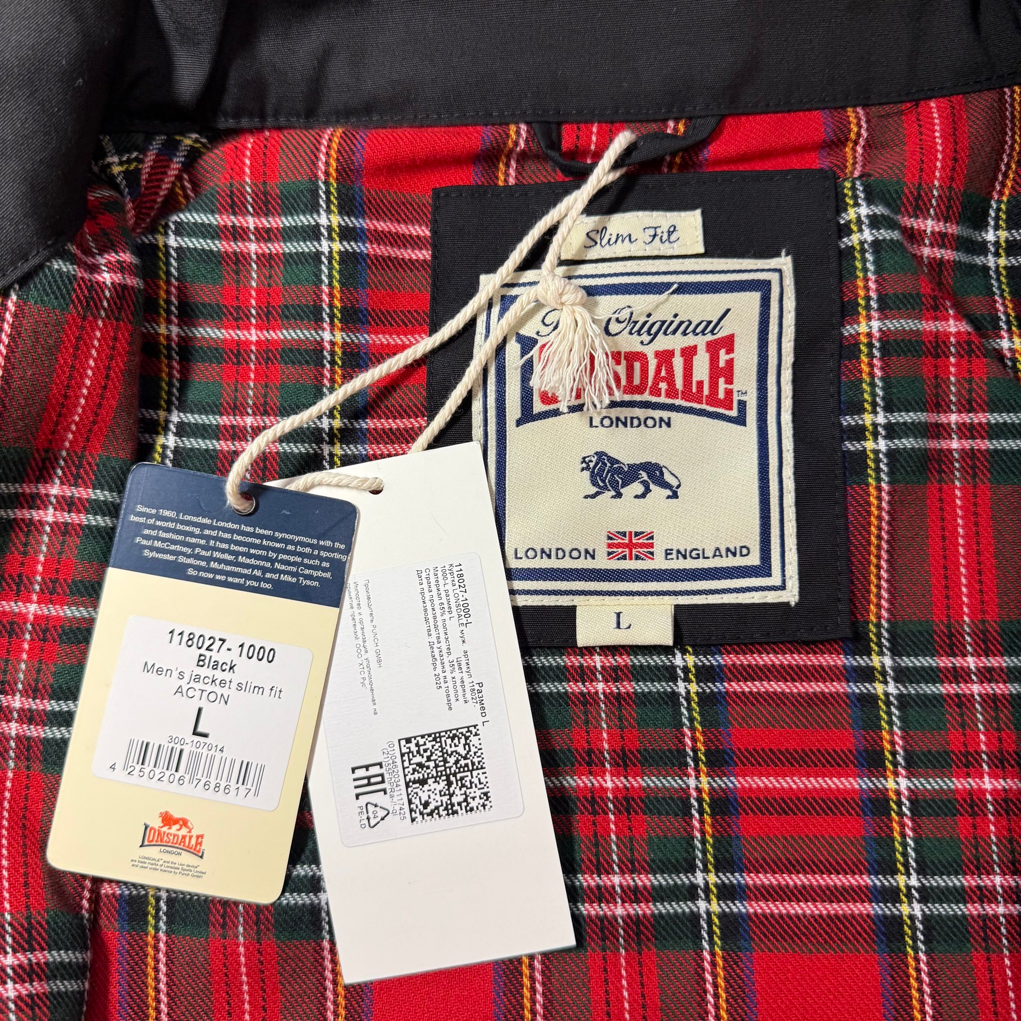 Lonsdale Harrington Acton Big Logo, миниатюра 7
