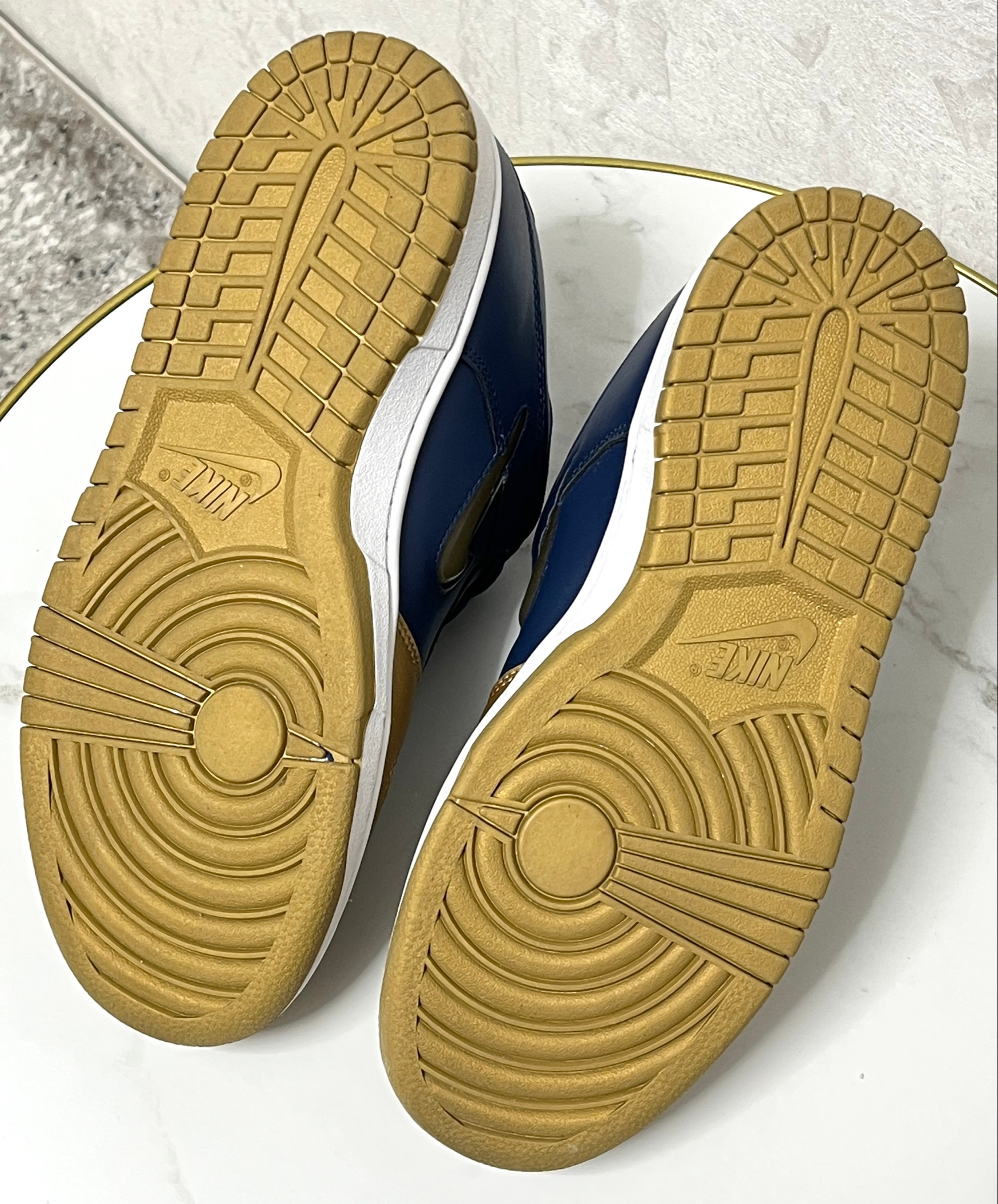 Nike x Supreme SB Dunk Low Jewel Swoosh Gold, миниатюра 4