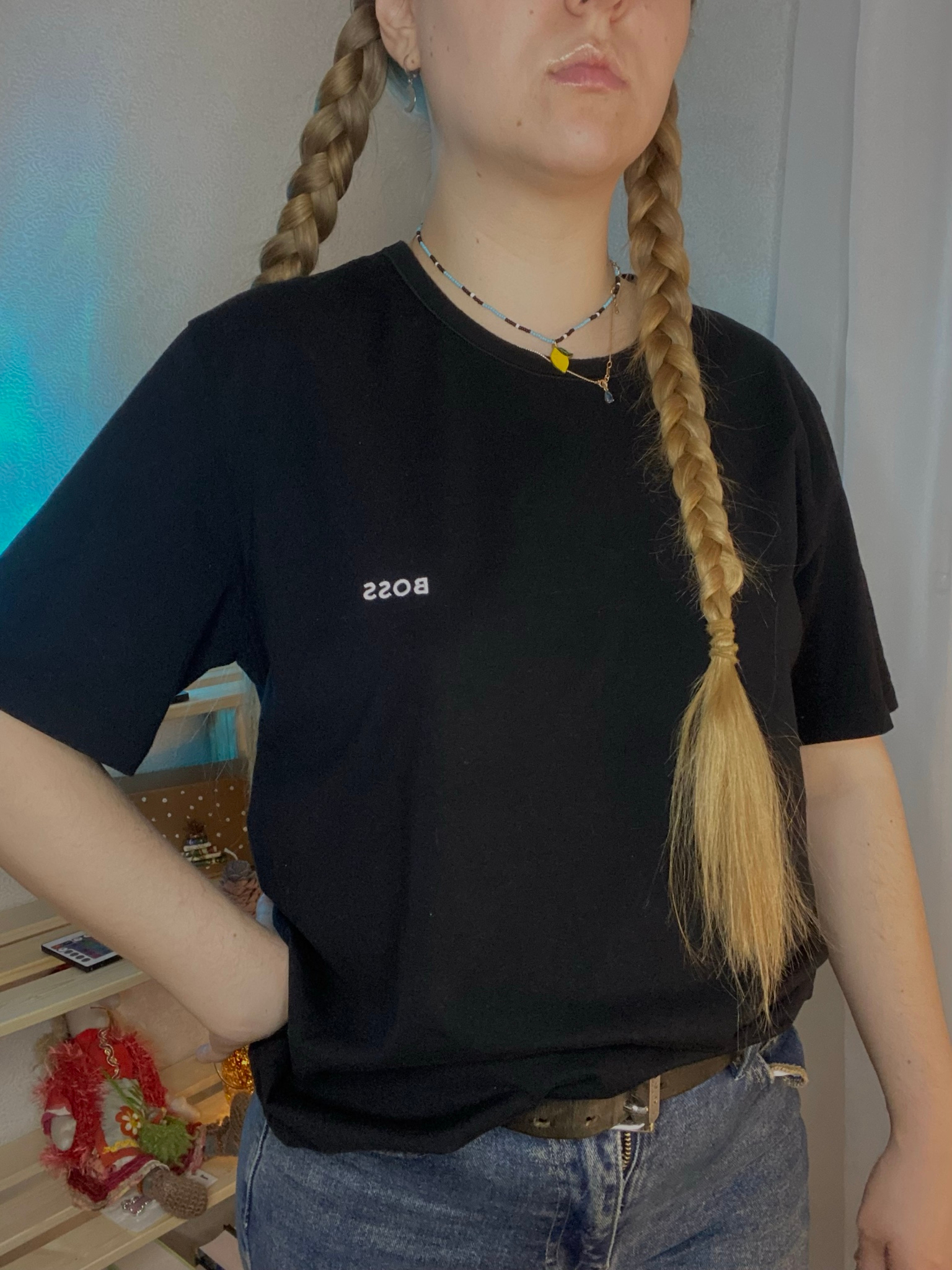 Hugo Boss Black T-shirt with a logo, миниатюра 6