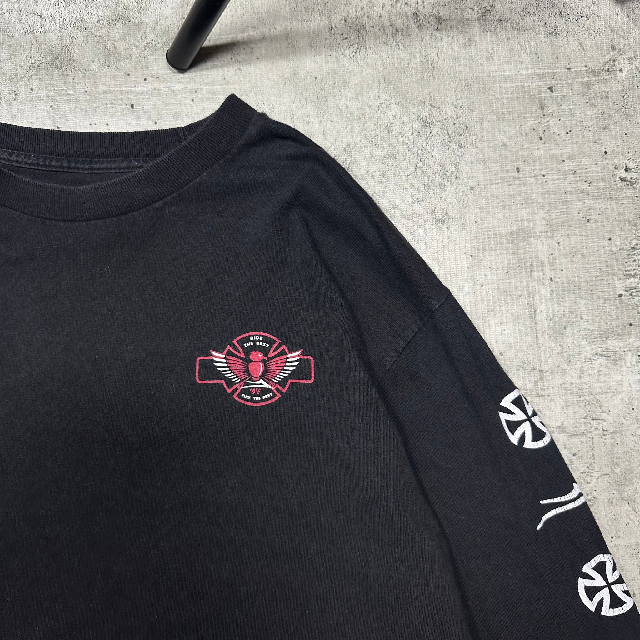 Independent x Lakai 2019 black skate longsleeve, миниатюра 5