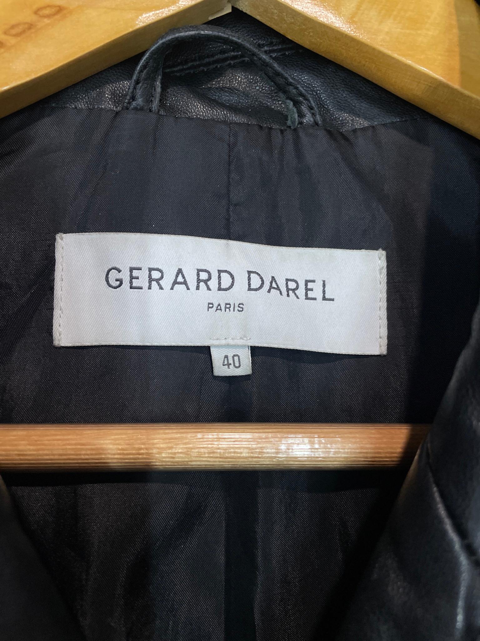 Gerard Darel Куртка кожаная, миниатюра 3