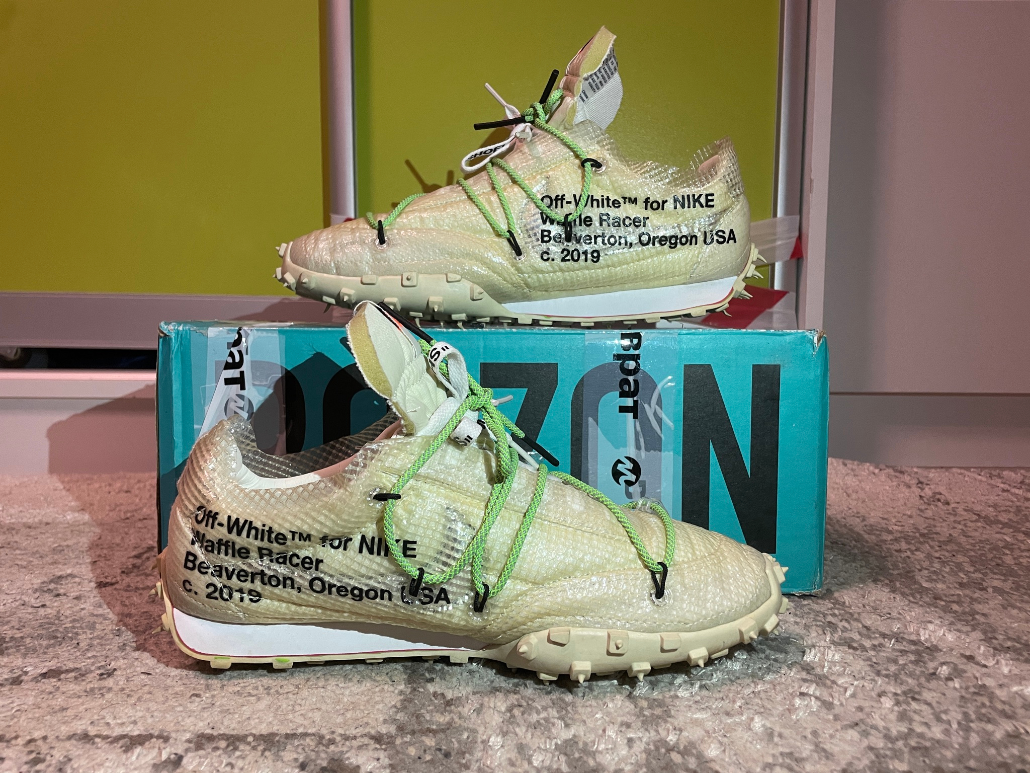 Nike x Off-White Waffle Racer, миниатюра 3