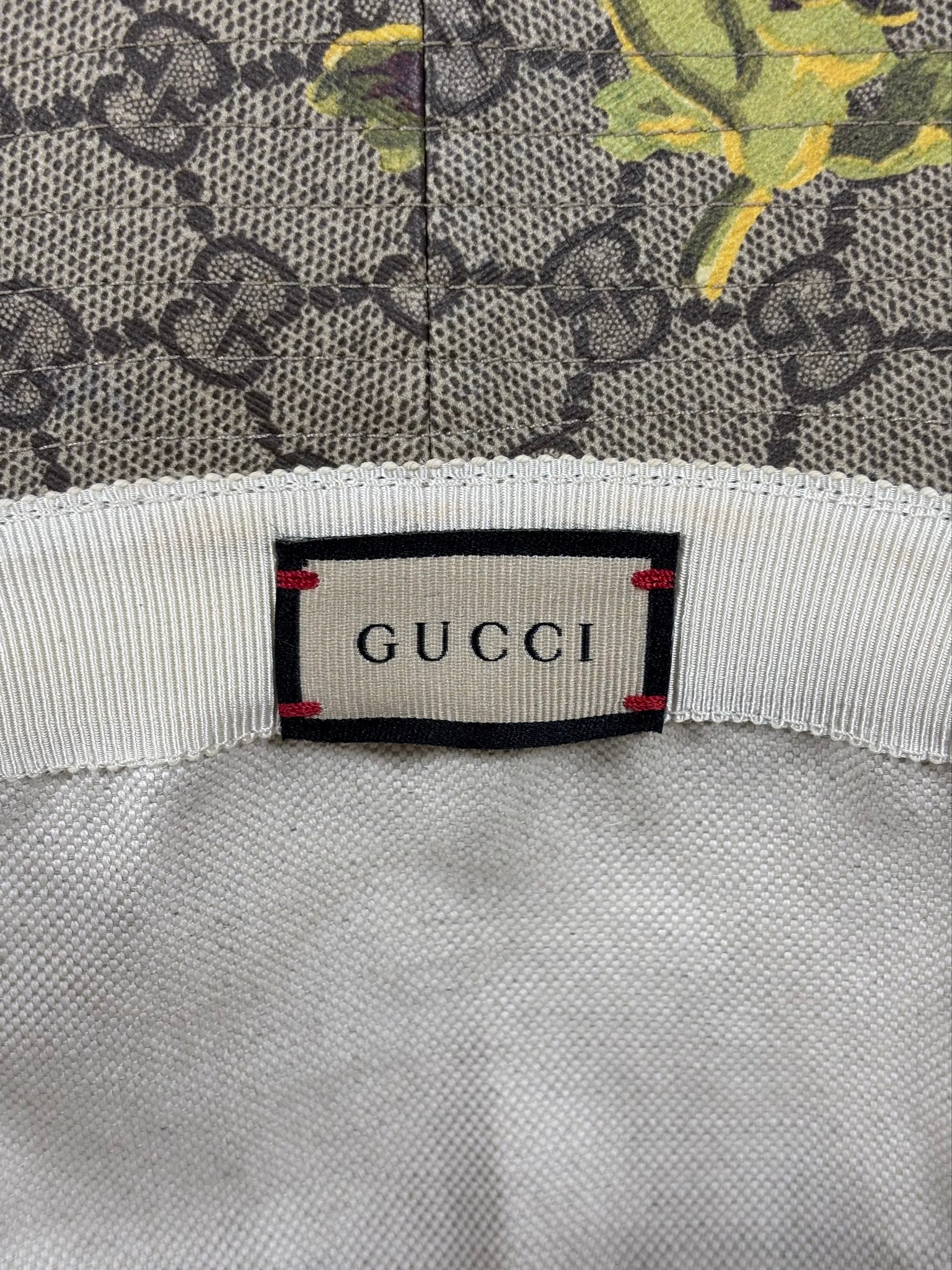 Gucci GG Supreme Dusty Azalea Bucket Hat, миниатюра 6