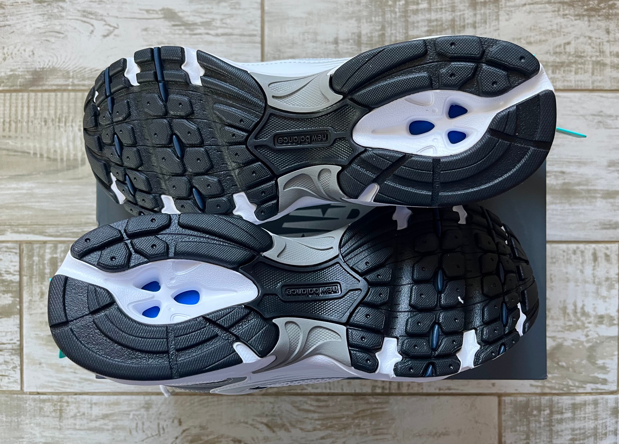 New Balance 530 White Silver Navy, миниатюра 5