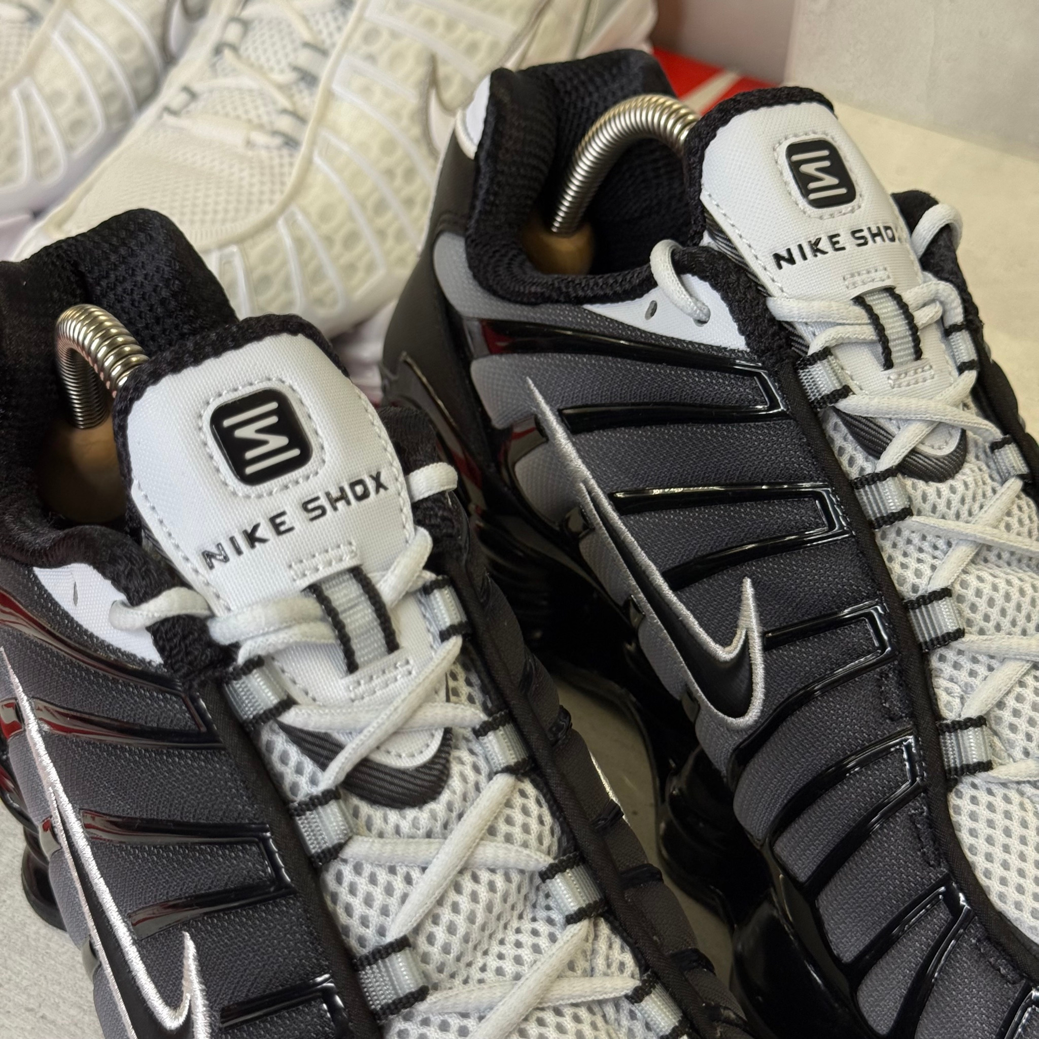 Nike Shox TL Black/white pure platinum, миниатюра 6
