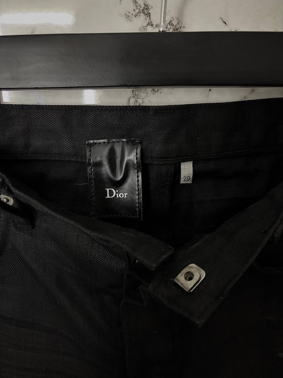 Dior Homme ss07 Gold Dust Wax Jeans, миниатюра 4