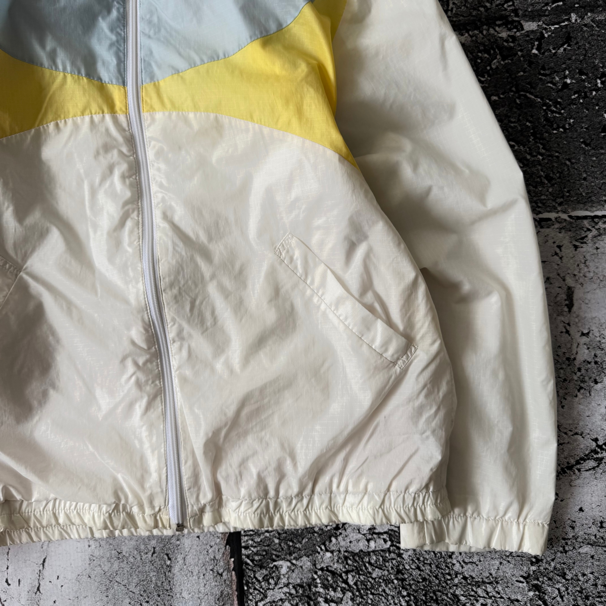 Volvo 1980s Vintage Japan Colorblock Windbreaker Jacket, миниатюра 3
