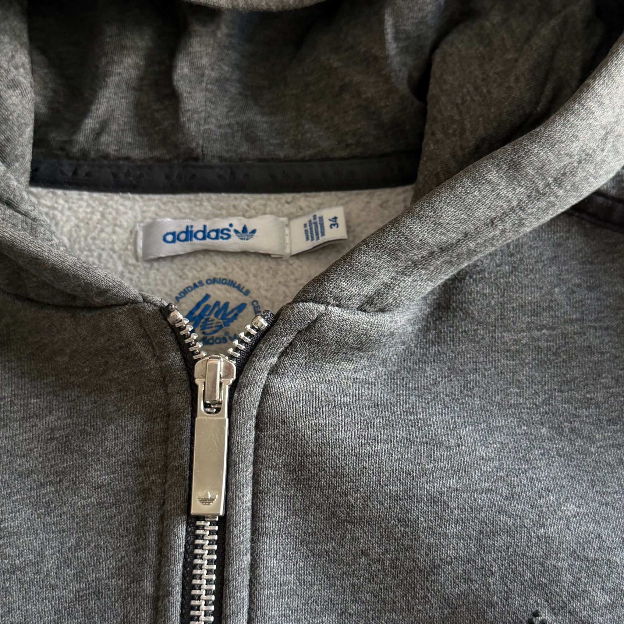 Adidas Vintage Zip-Hoodie y2k Treofil, миниатюра 6