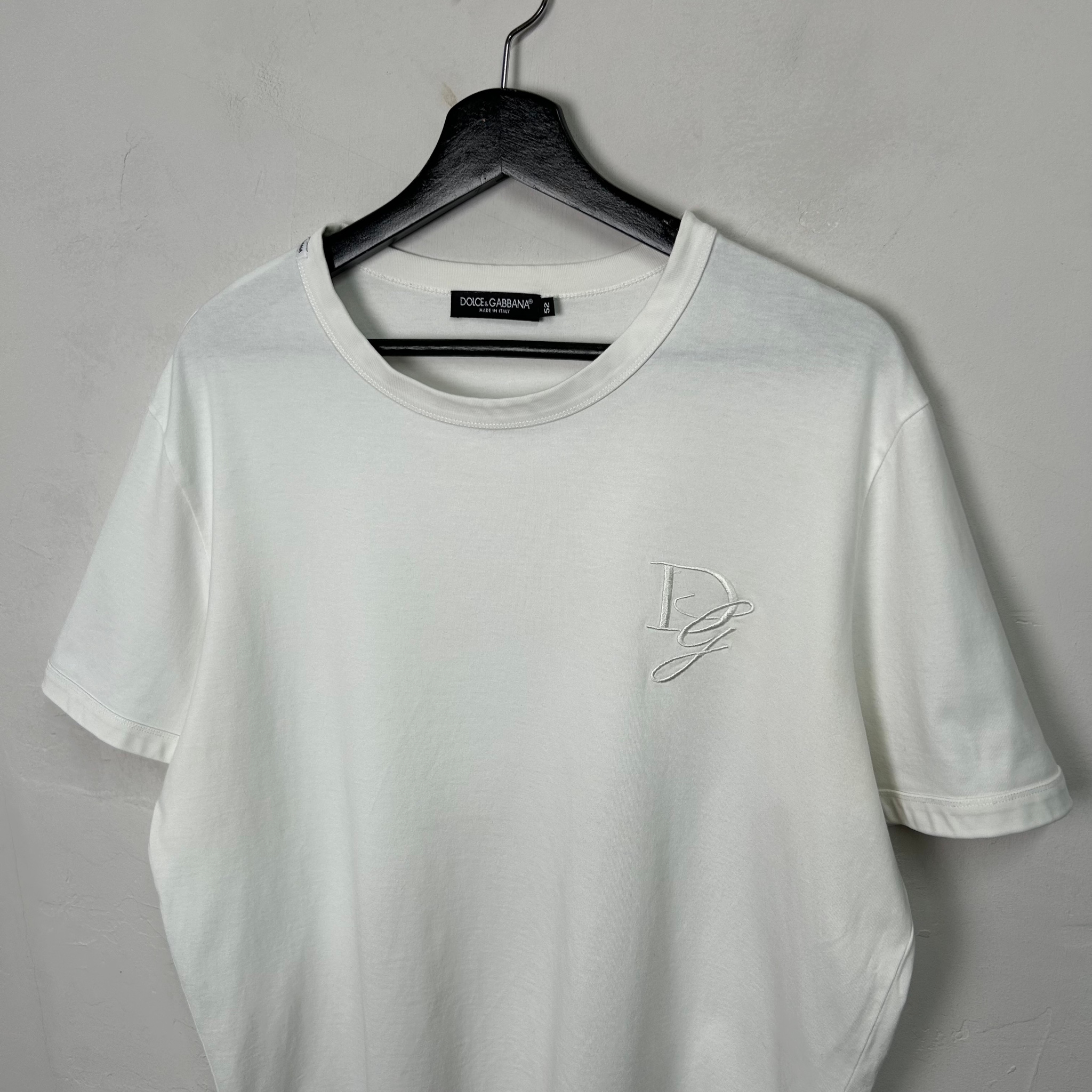 Dolce & Gabbana Embroidery Shine Logo T-Shirt, миниатюра 2