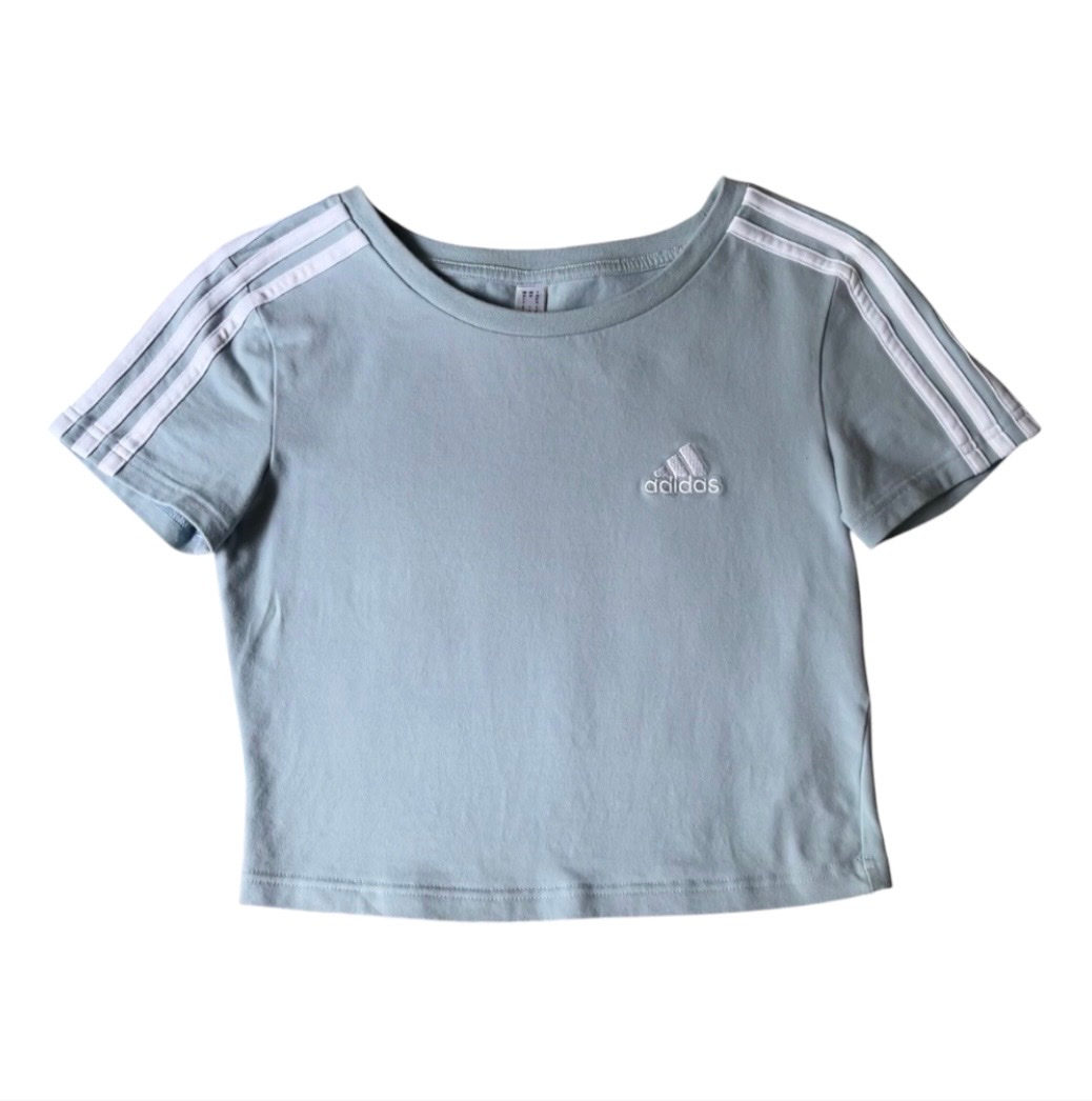 adidas Футболка укороченная, миниатюра 1