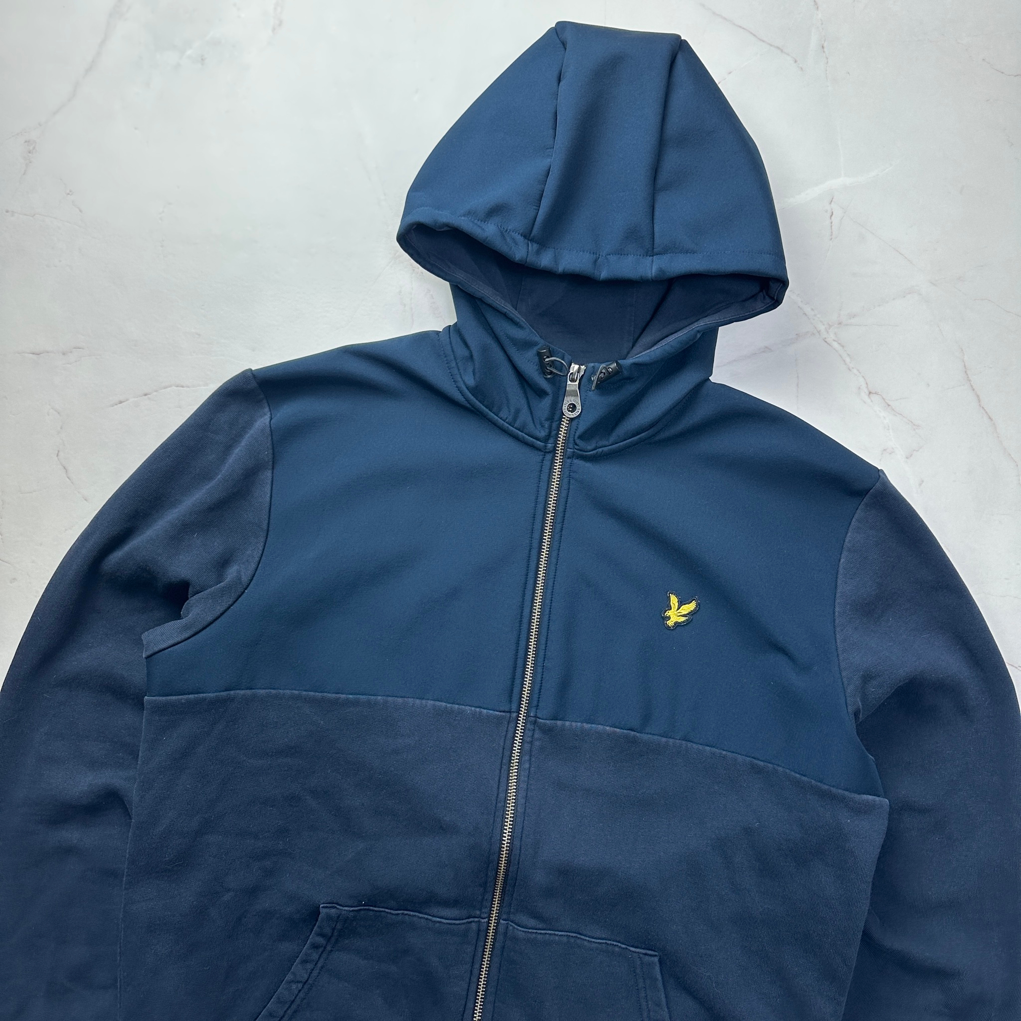 Lyle & Scott Softshell x cotton zip up, миниатюра 1