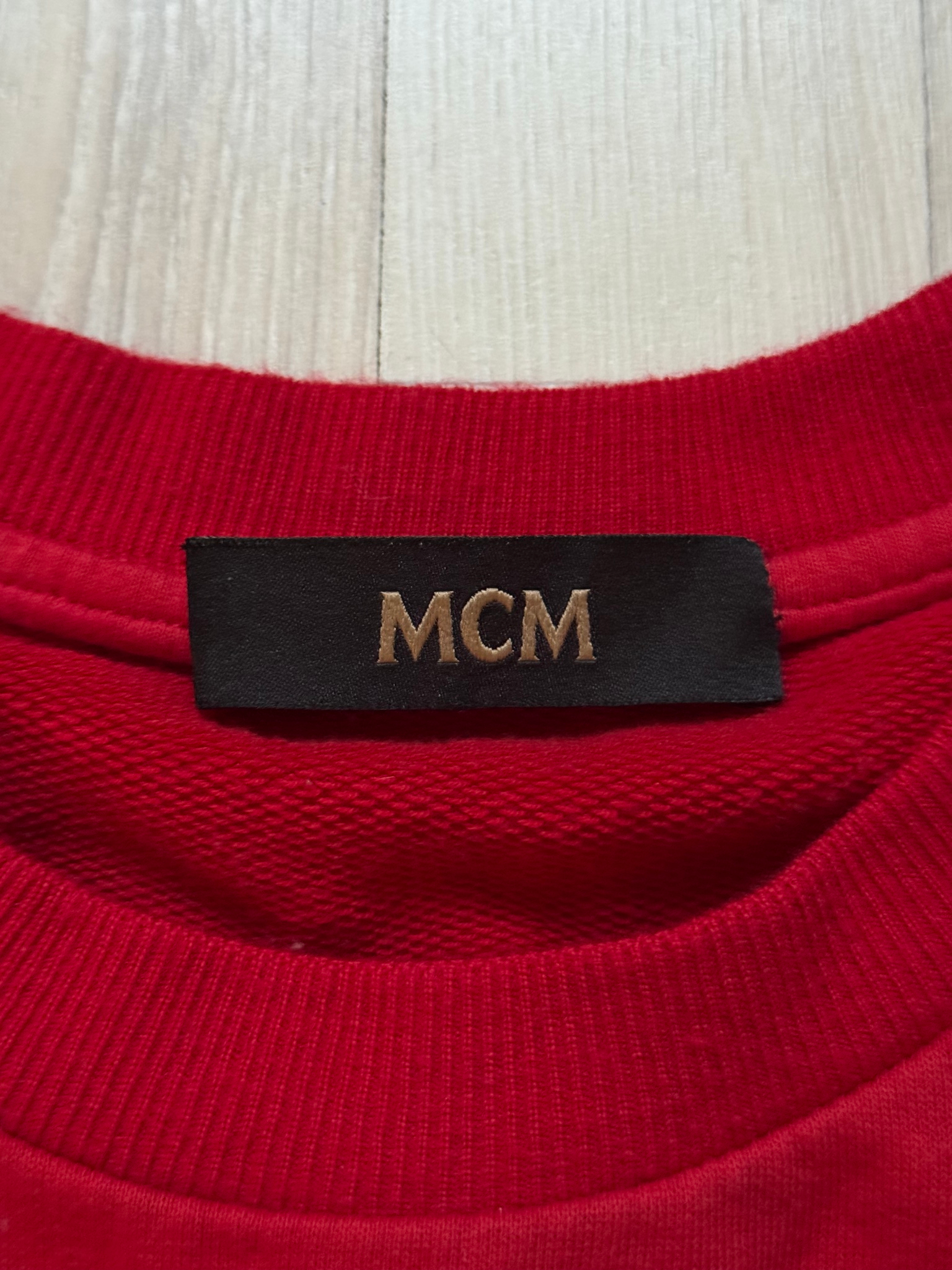 MCM Laurel Wreath Motif Sweatshirt, миниатюра 3