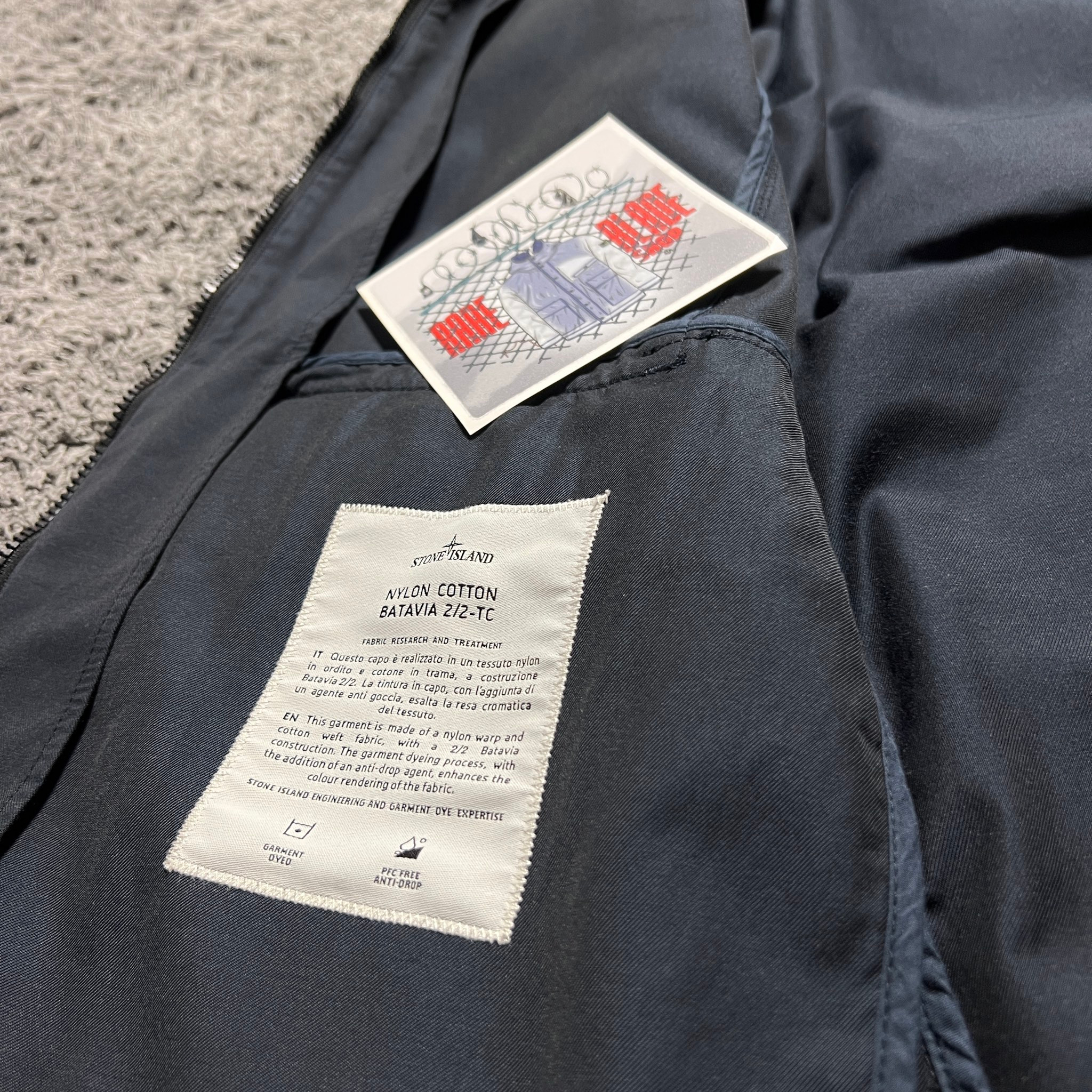 Stone Island NYLON COTTON BATAVIA 2/2 - TC Jacket, миниатюра 8