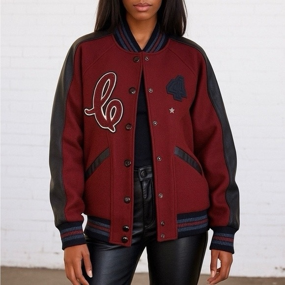 Coach Burgundy Varsity Boyfriend, миниатюра 4