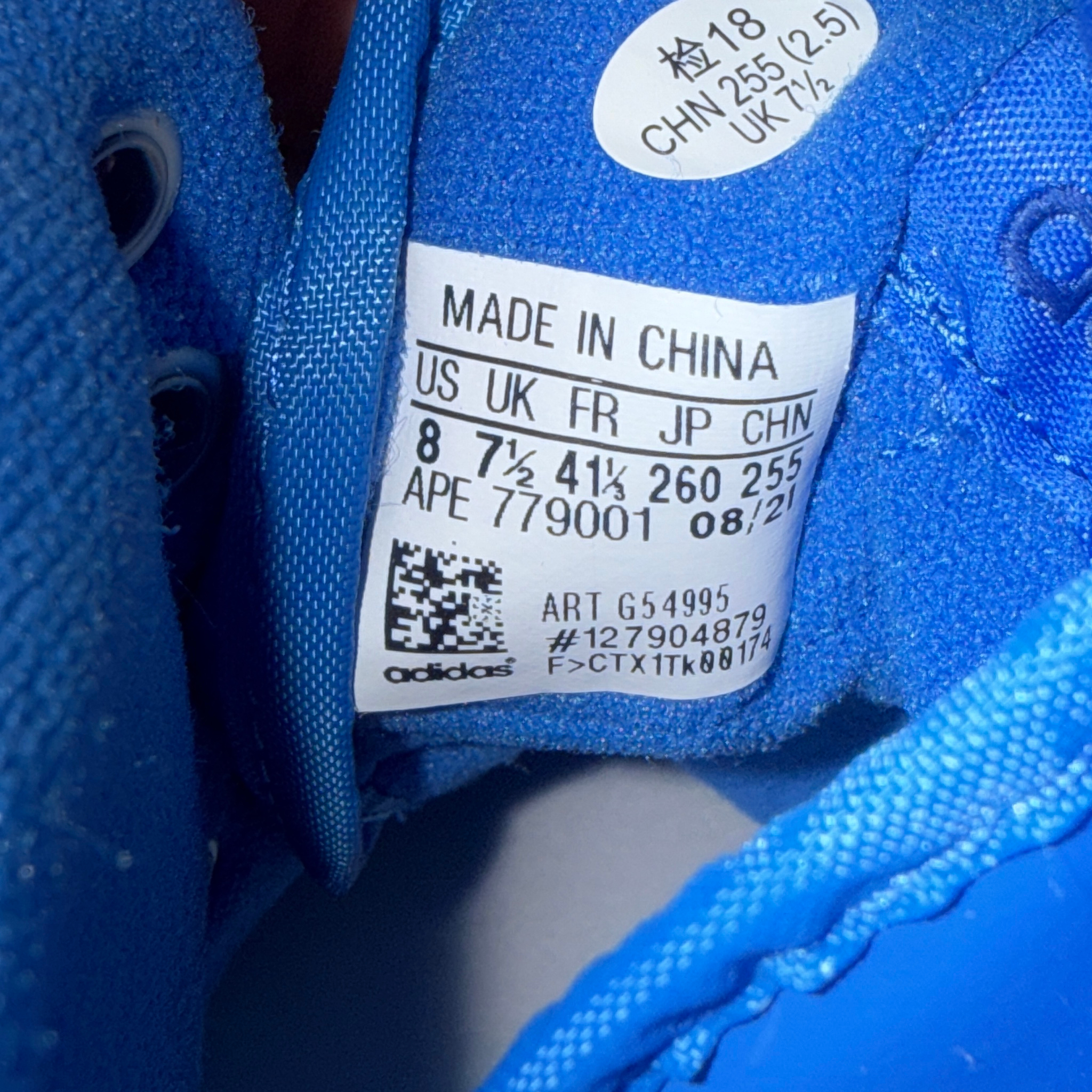 Adidas x Jeremy Scott Forum Dipped Dark Blue, миниатюра 7