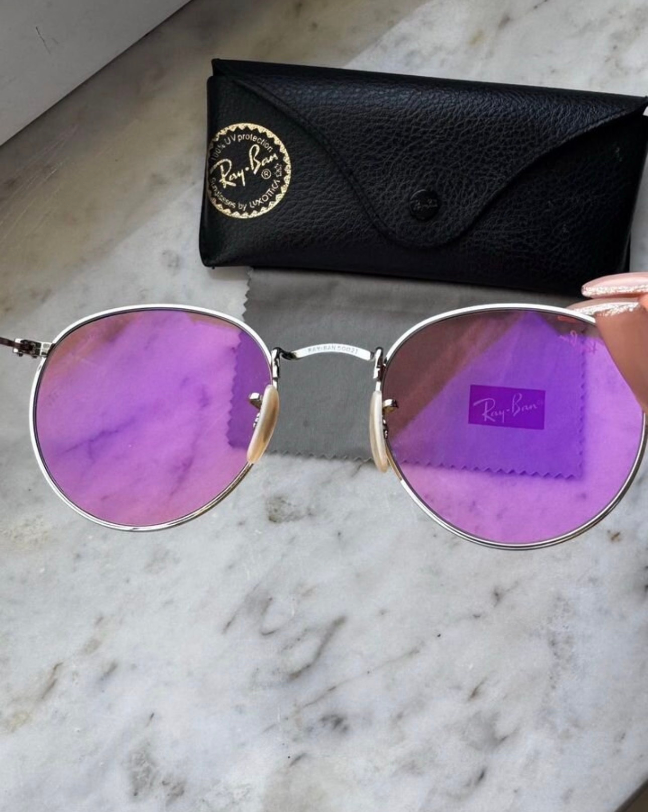 Ray Ban Ray Ban 3447 Round Metal Evolve, миниатюра 6