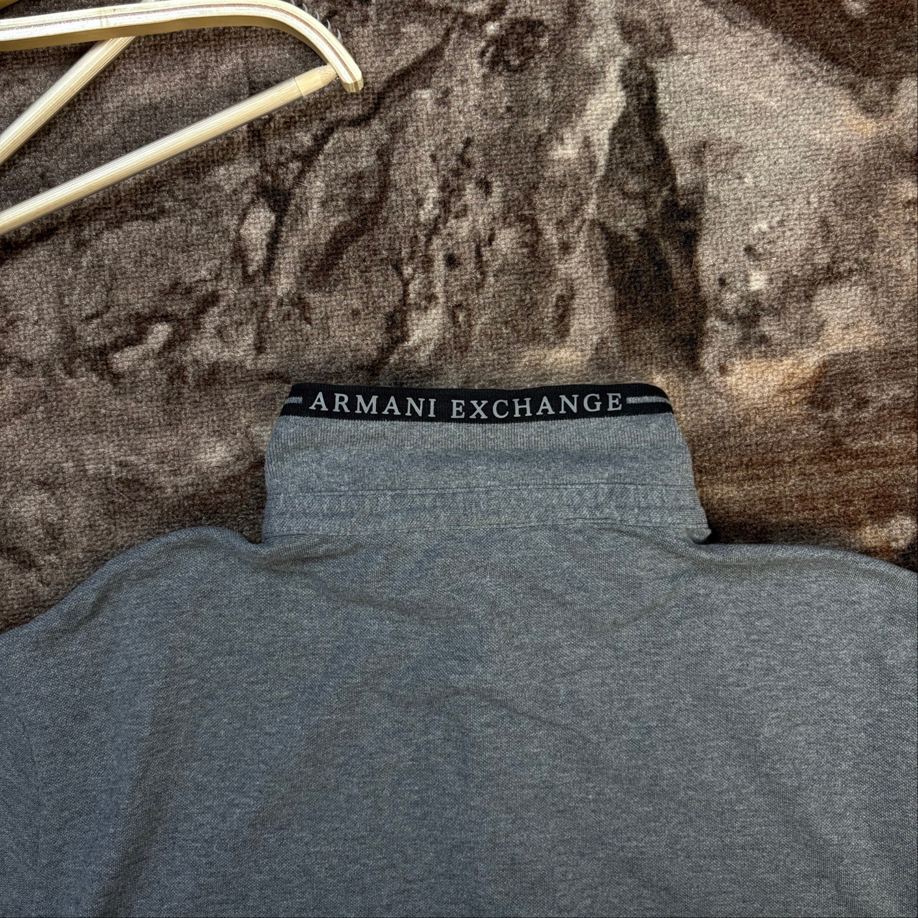 Armani Exchange  Мужская Футболка Поло, миниатюра 6