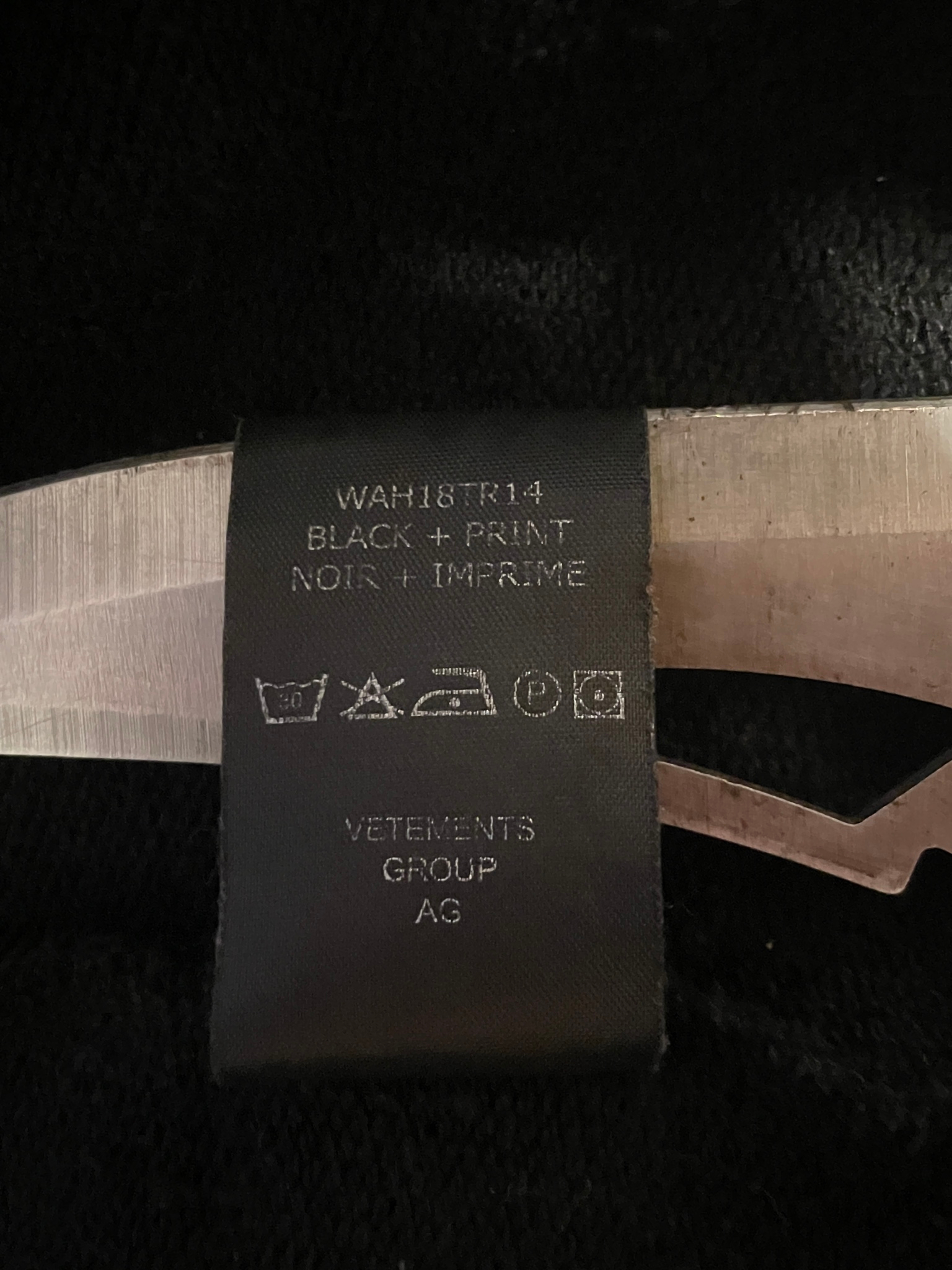 Vetements MTB/Antwerpen Split zip hoodie, миниатюра 6