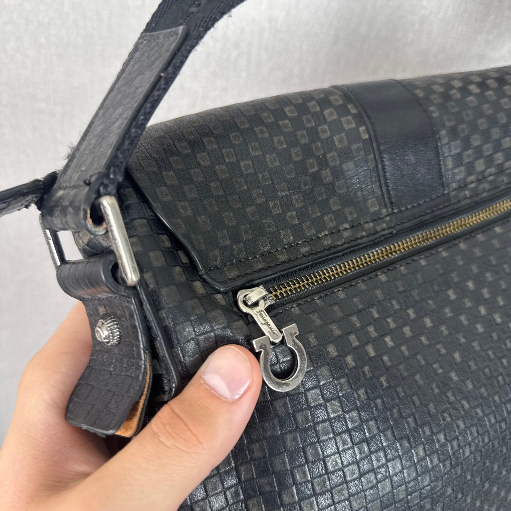 Salvatore Ferragamo Learher Bag, миниатюра 10