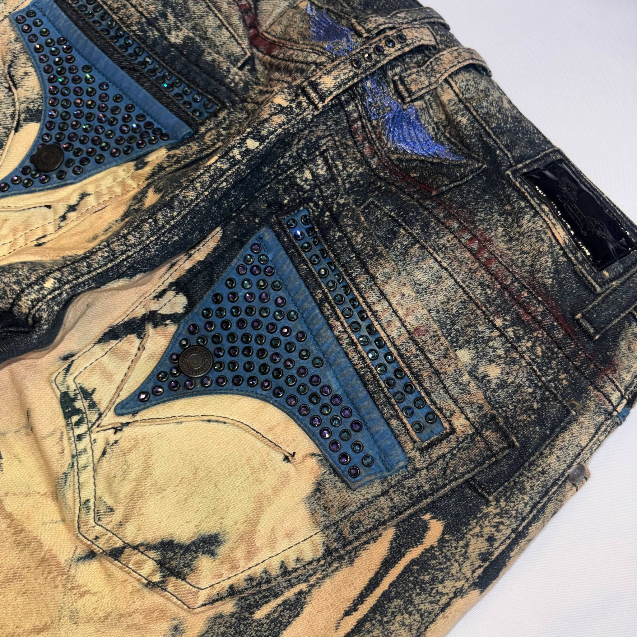 Robin's Jean mini flap graffiti wash, миниатюра 4