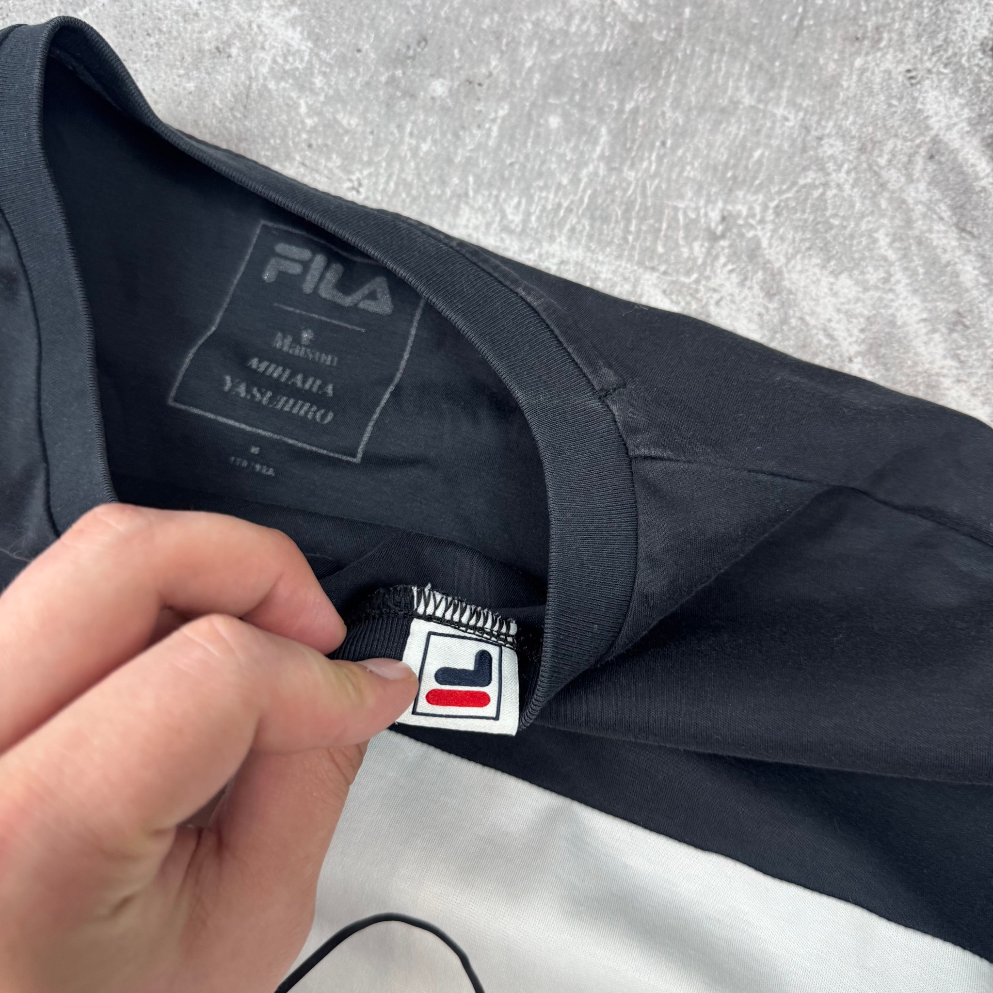 Maison Mihara Yasuhiro x Fila Футболка, миниатюра 5