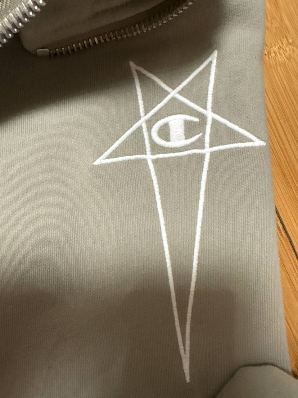 rick owens x champion mountain zip, миниатюра 5