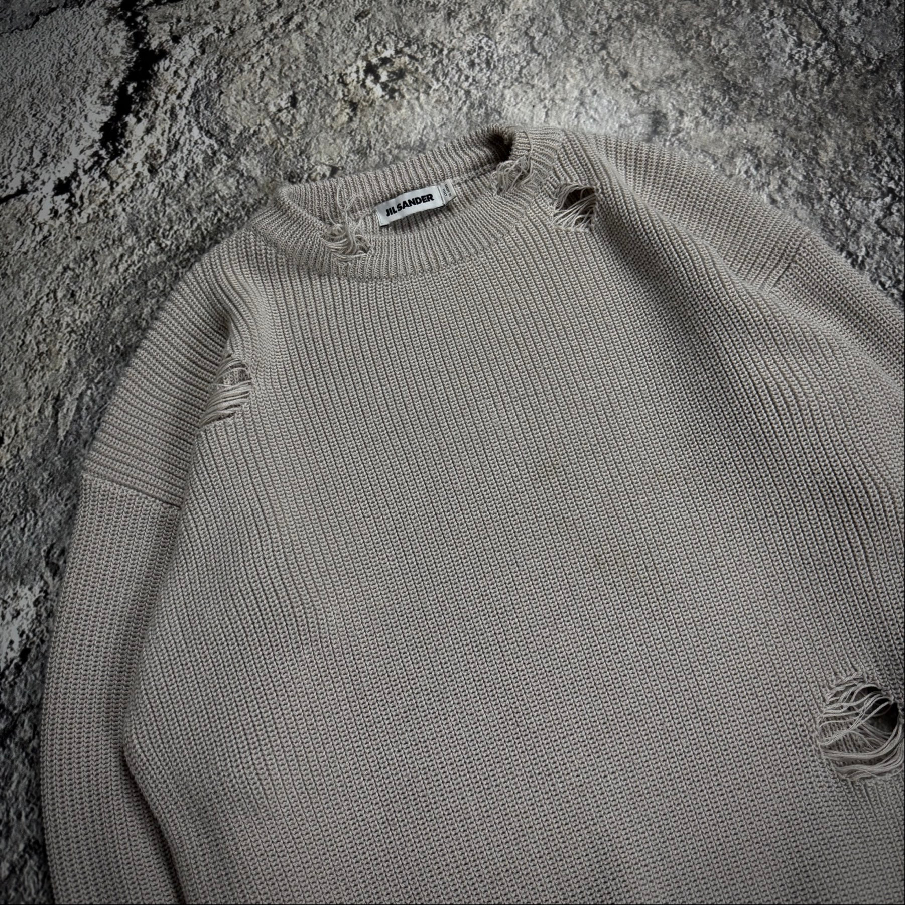 Jil Sander Distressed Sweater, миниатюра 5