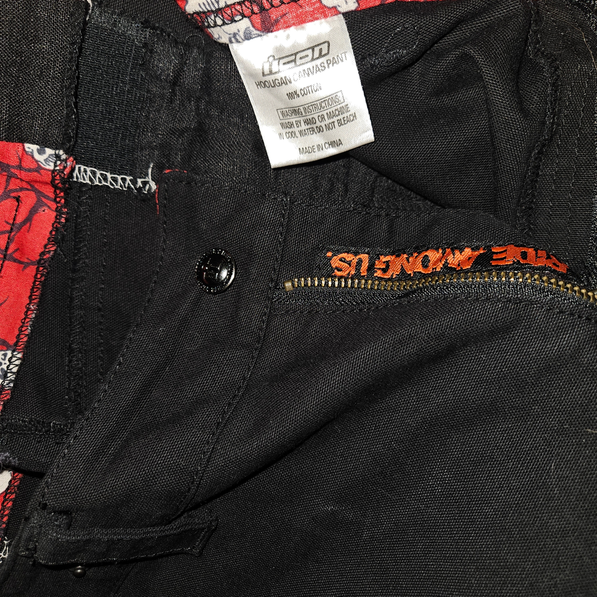 Icon Skull Motosport Biker Jeans, миниатюра 4